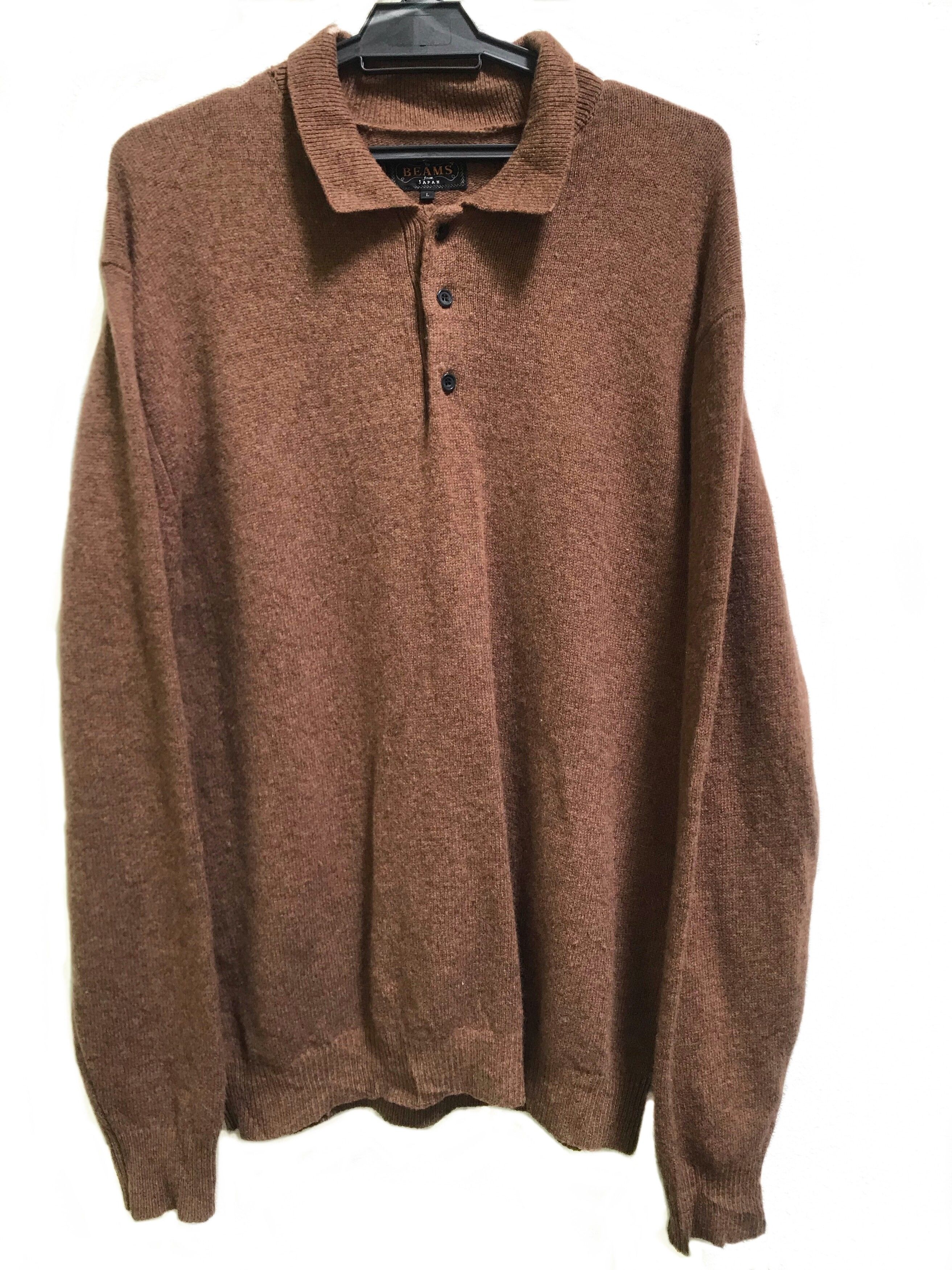 Beams Plus Wool Knitwear shirt - 1