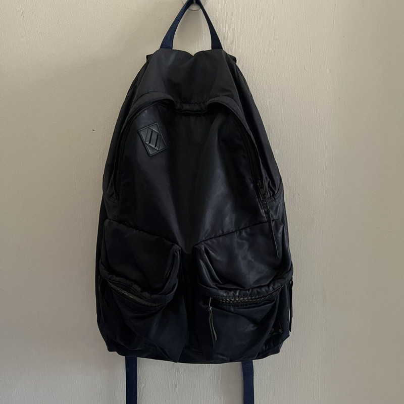 Porter × Undercover - FW15 Undercover X Porter Utility Nylon Backpack - Navy - 1