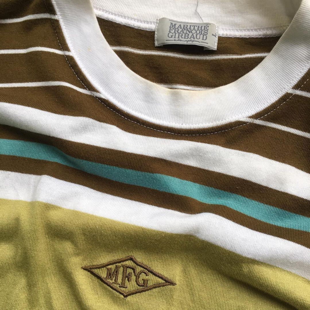 Archival Clothing - Marithe Francois Girbaud Striped Tee - 2