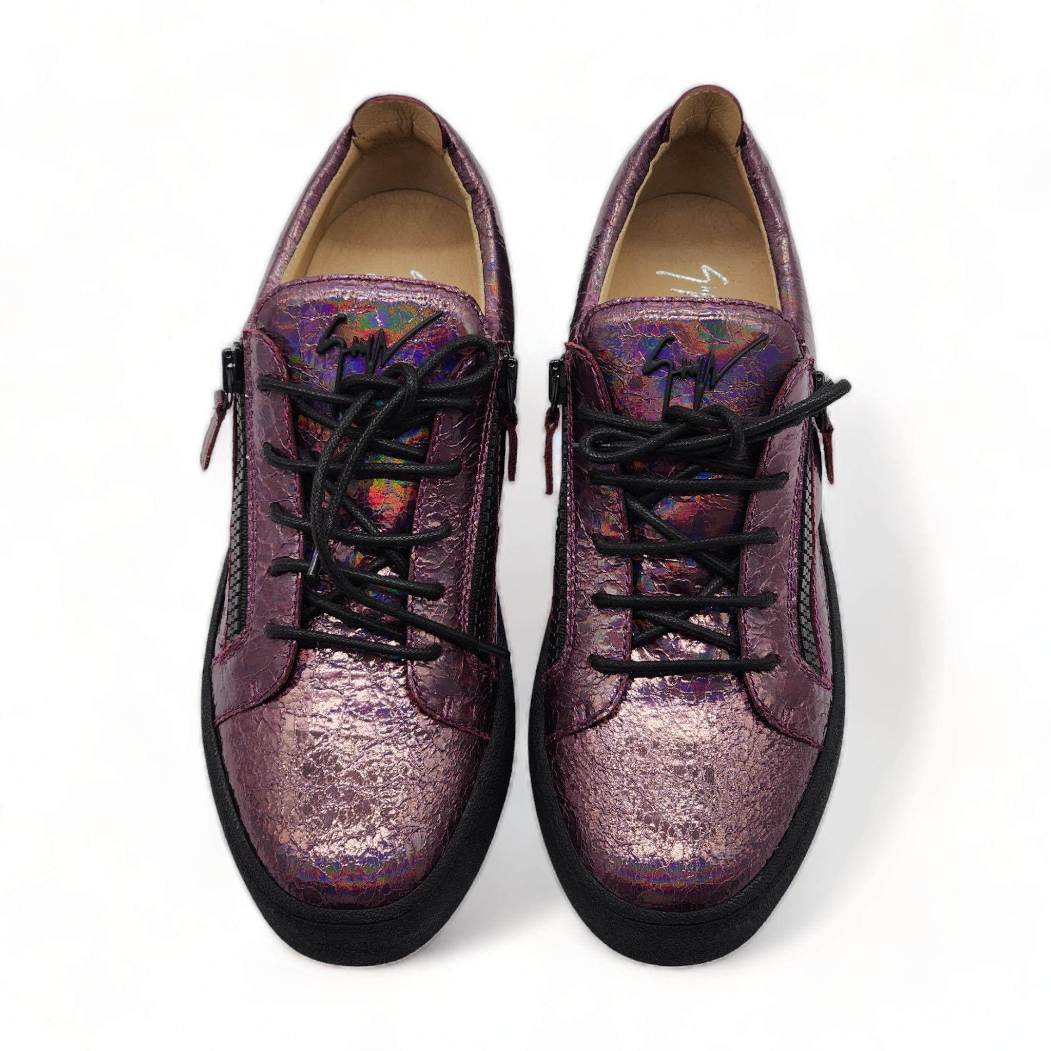 Birel Metallic Leather Sneakers _ purple - 4