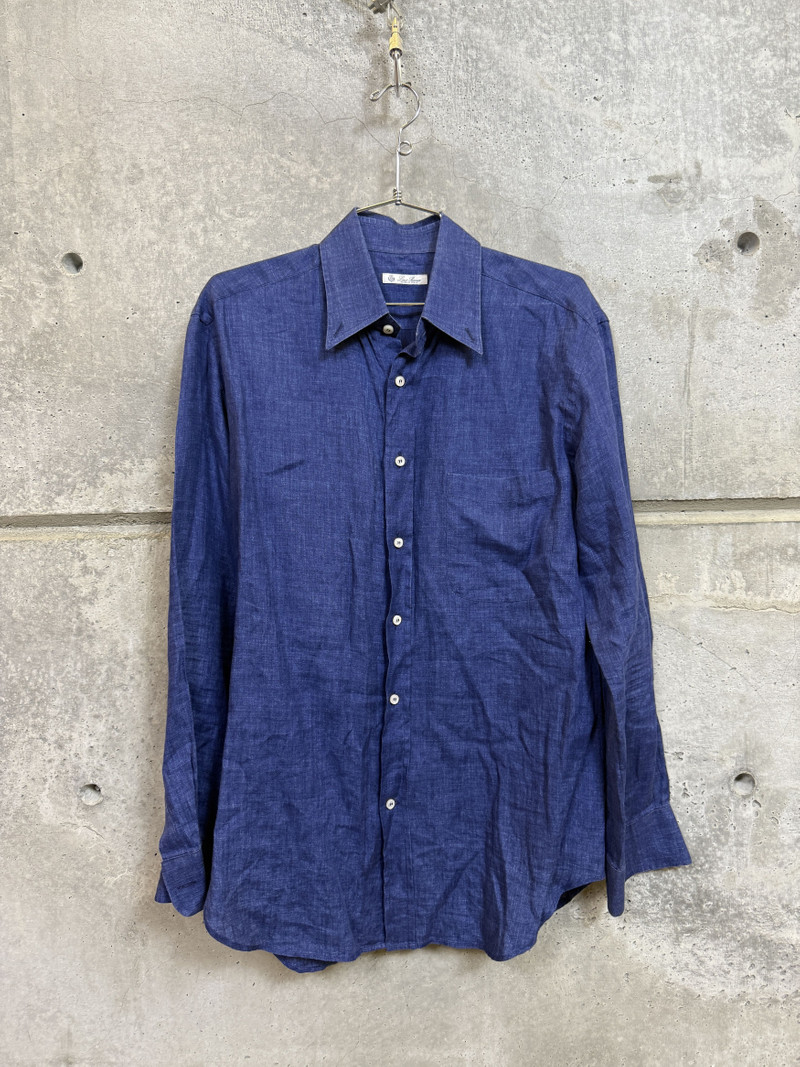 Loro Piana Linen Button Up Shirt - 1
