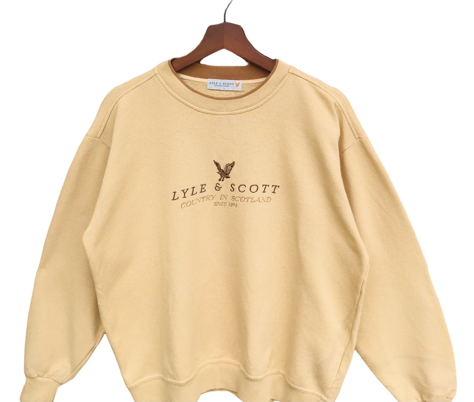 Lyle & Scott - Vintage Lyle & Scott crewneck spell out embroidered - 3