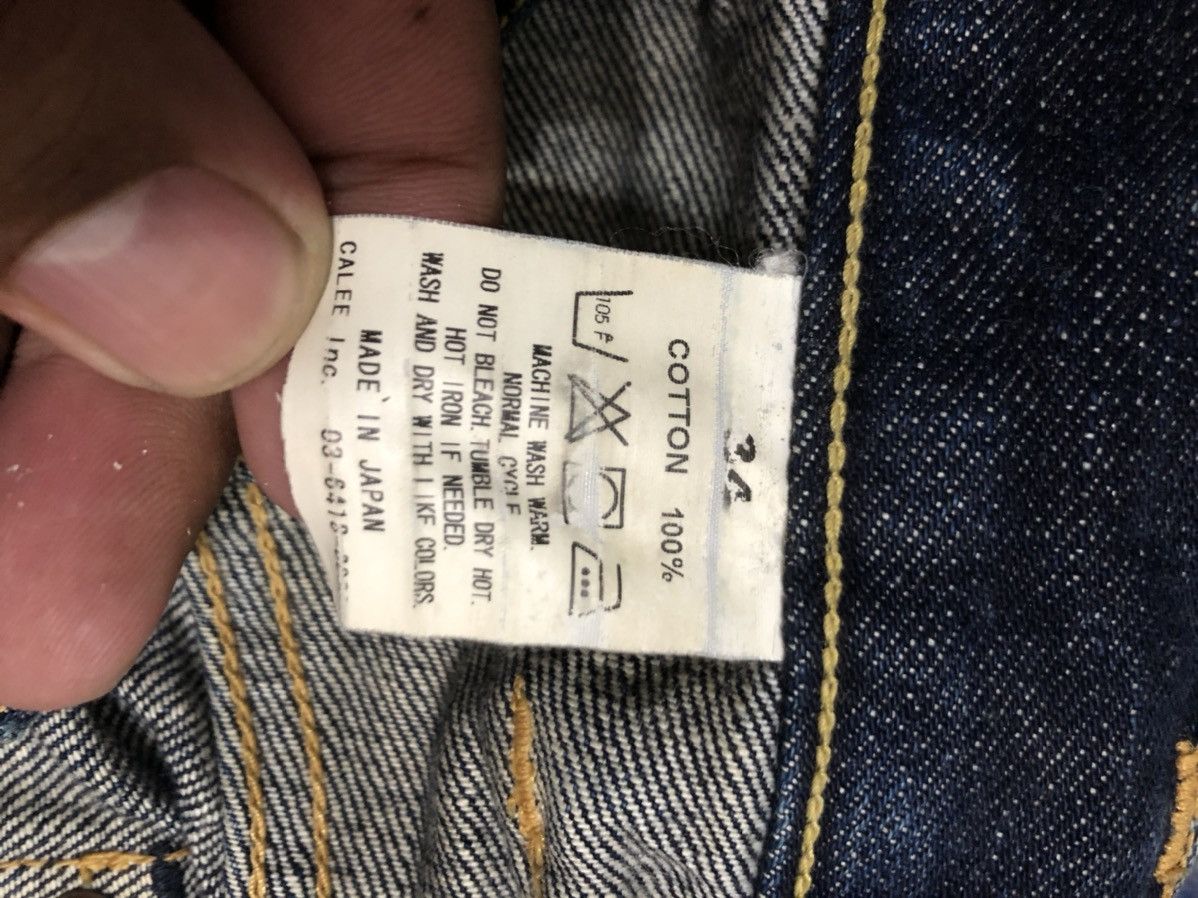 Vintage - Calee Inc Selvedge Denim Made in Japan - 9