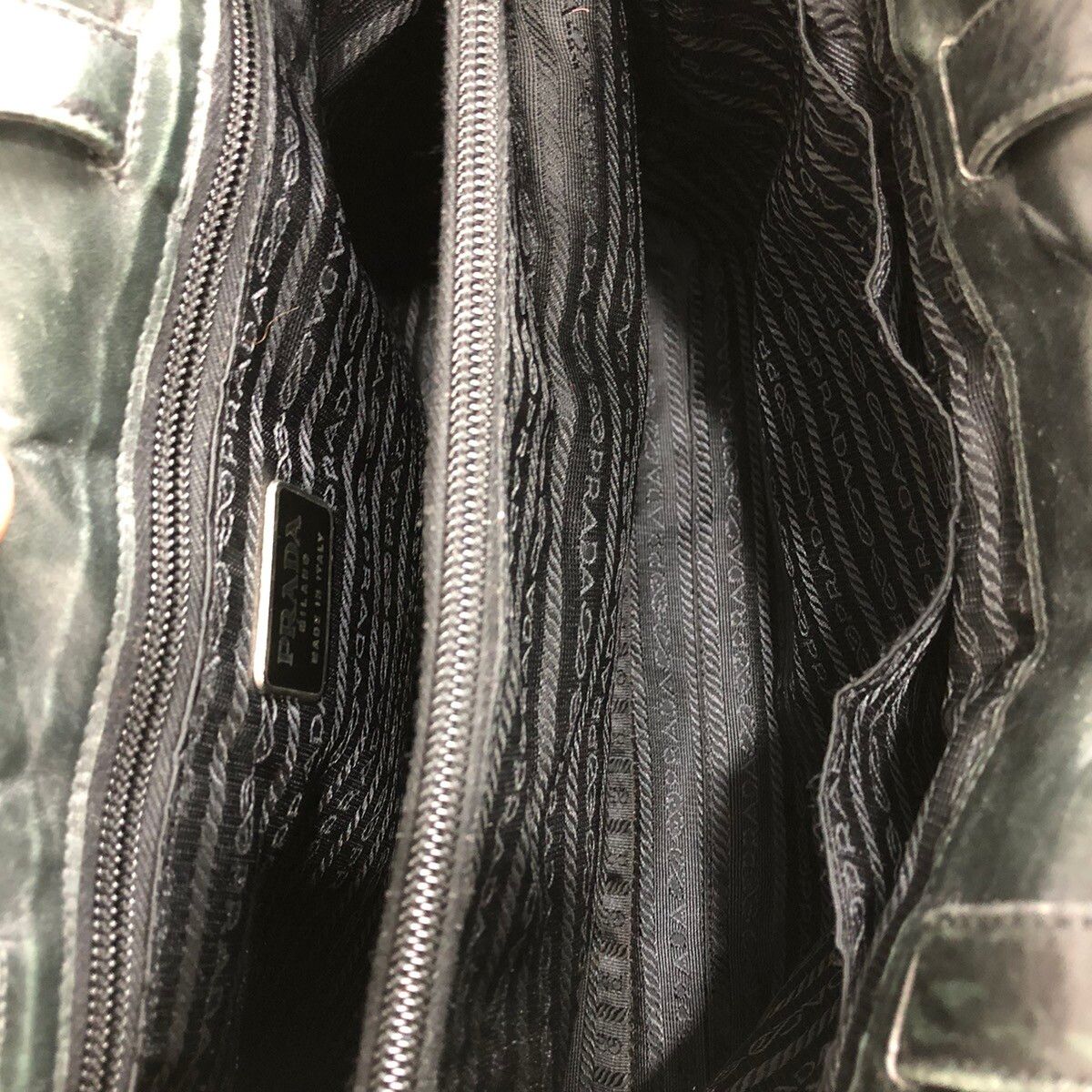 Prada Black Tessuto Tote Bag - 5