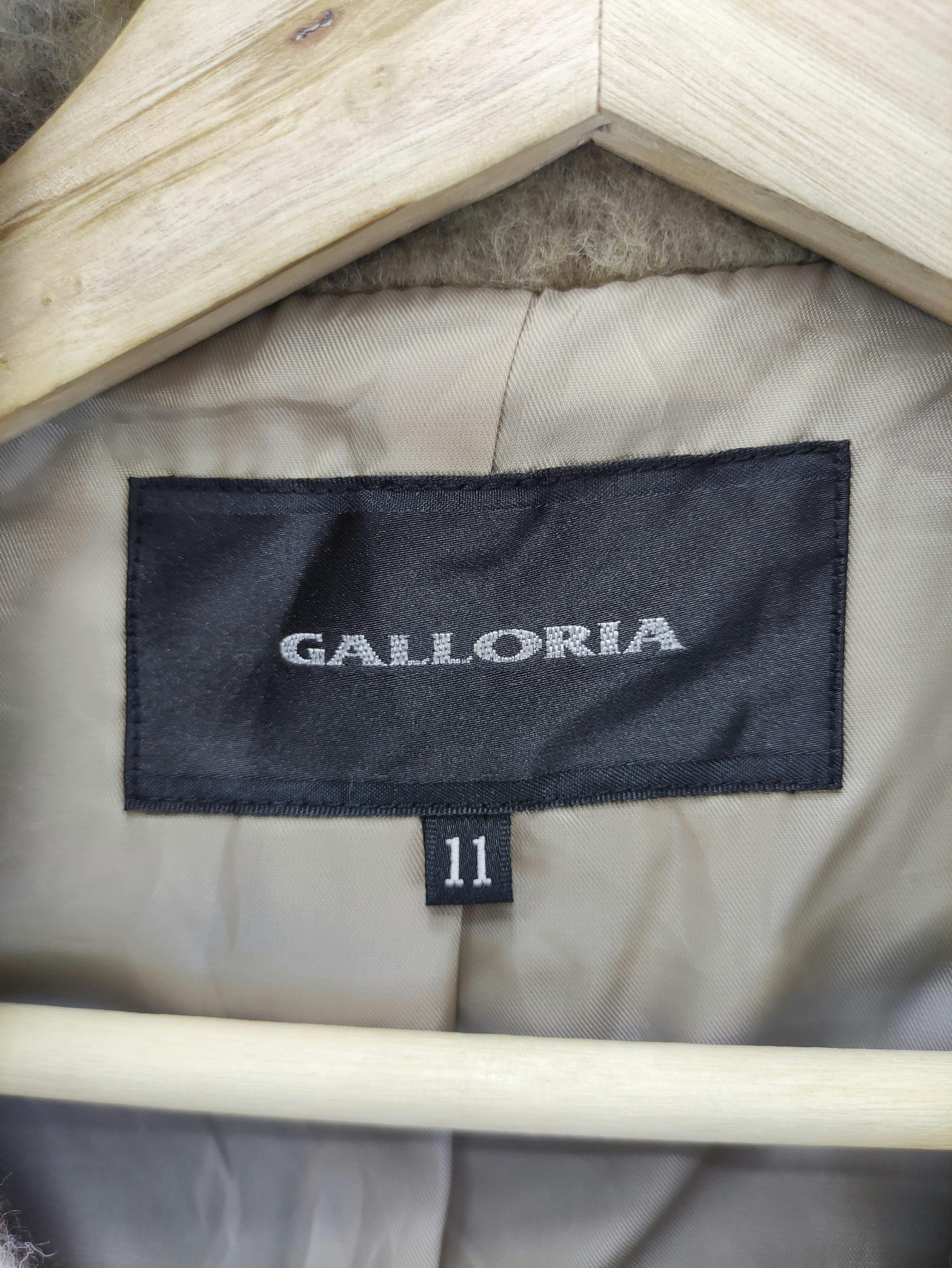 Vintage Wool Coat Jacket By Galloria - 3