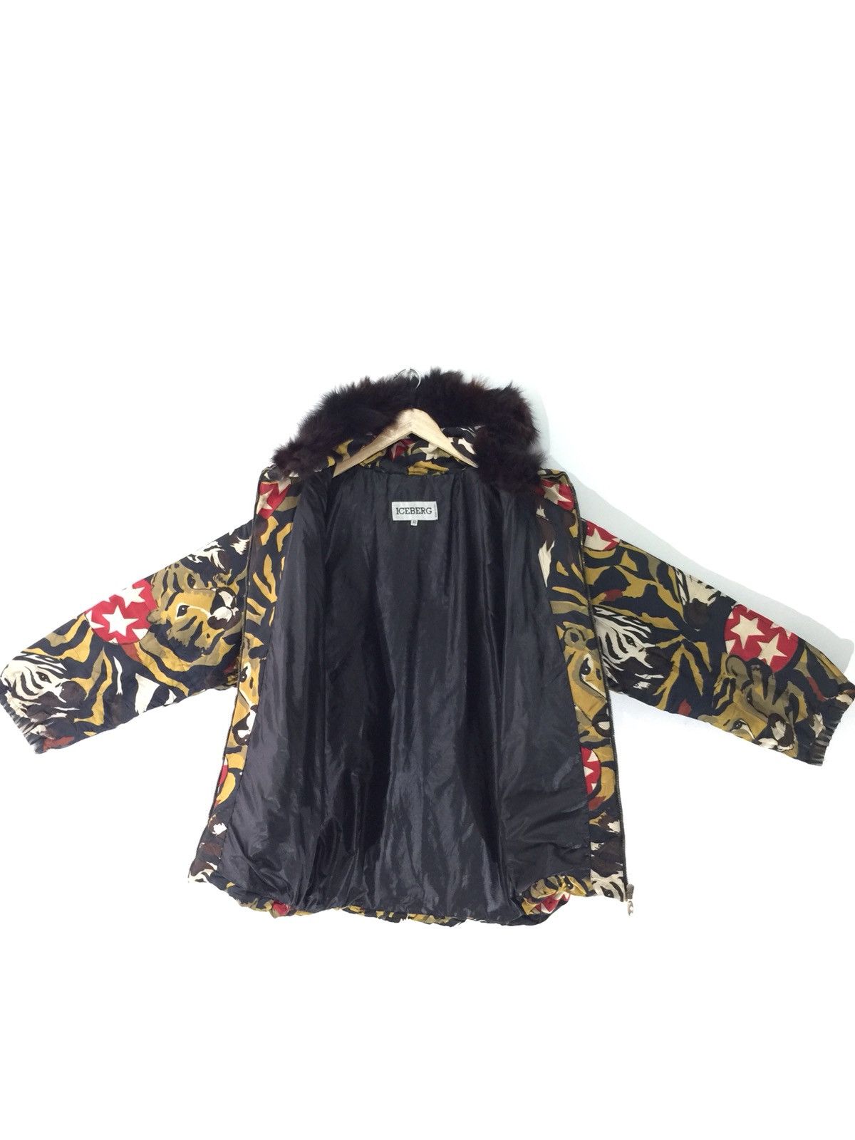 Vintage - Iceberg Made In Italy Full Print Tiger Sukajan Jacket - 7