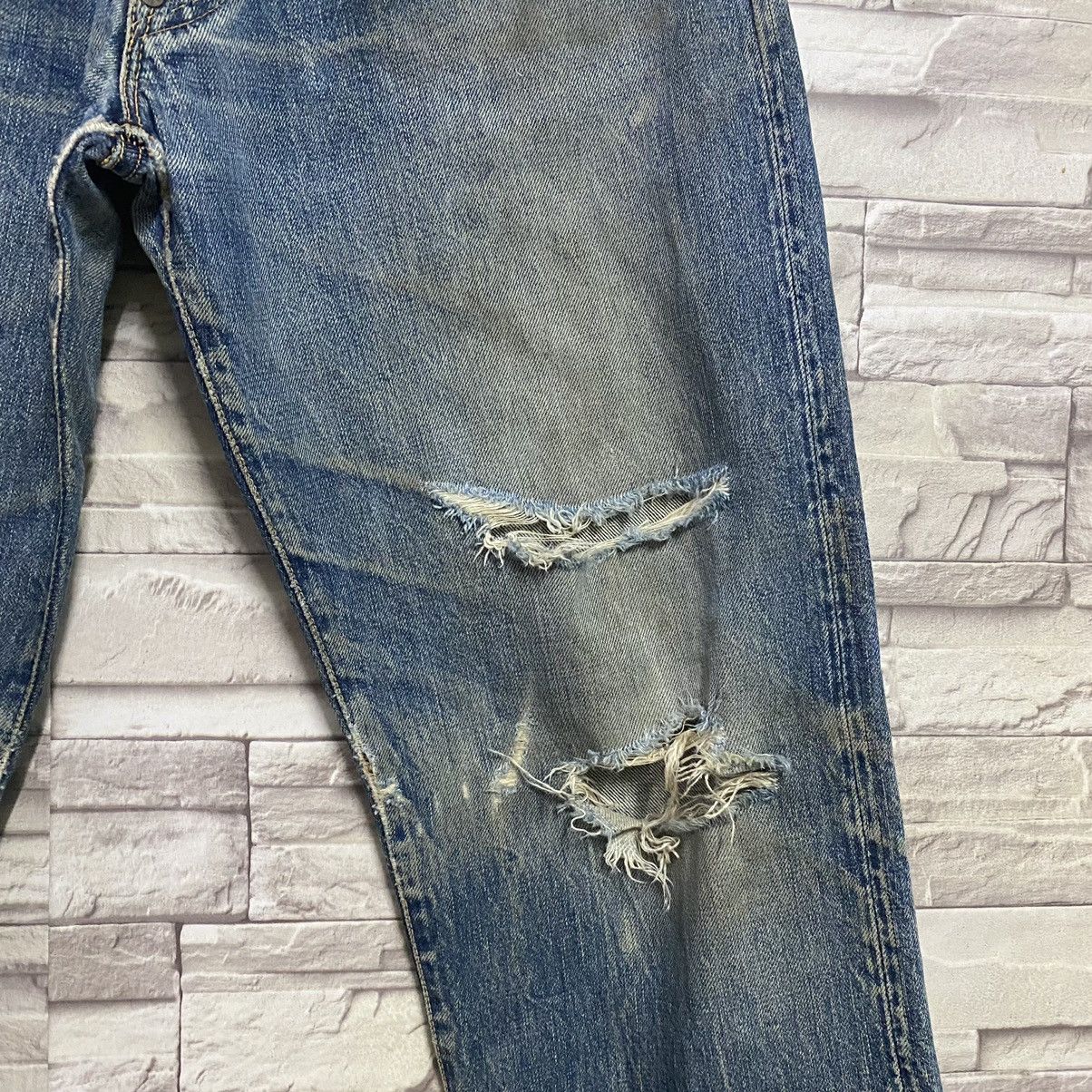 Thrashed🔥 Evisu Denim Selvedge Jeans - 10