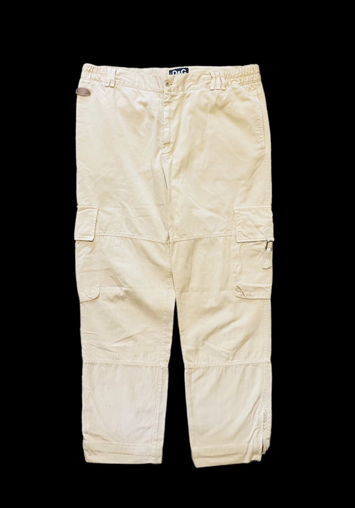 Dolce Gabbana Cargo Pants Y2K Vintage Italy W36 L32 - 5