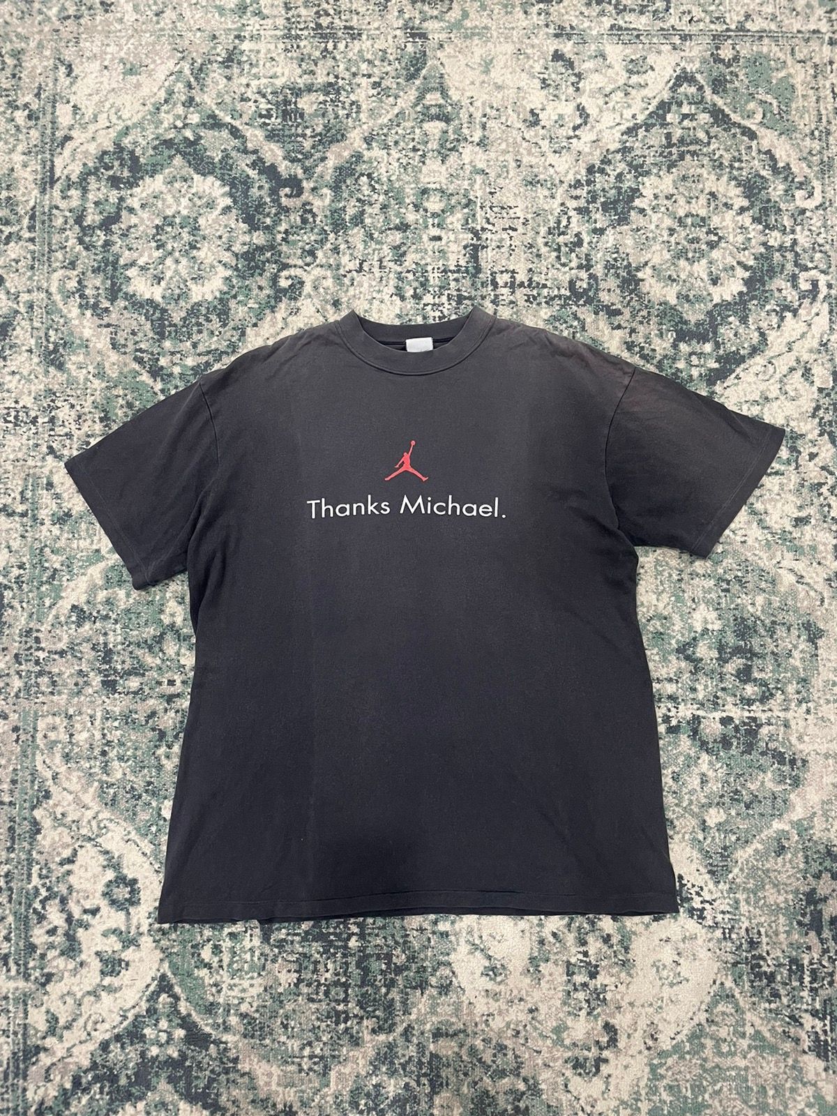 Vintage 90s Nike Thanks Micheal MVP Jordan T-Shirt - 4