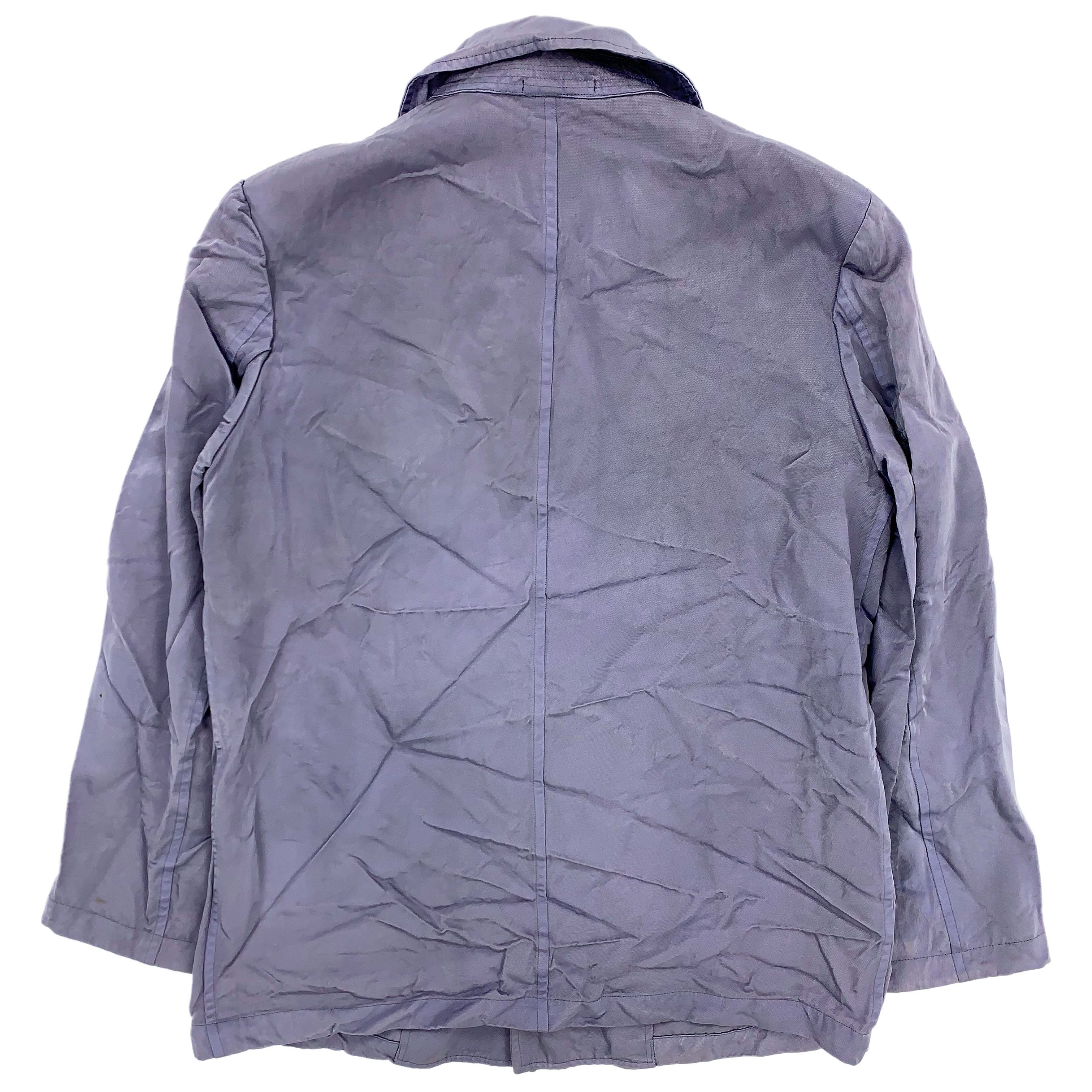 SS99 Reversible Lace Ruffled Lining Nylon Jacket - 7