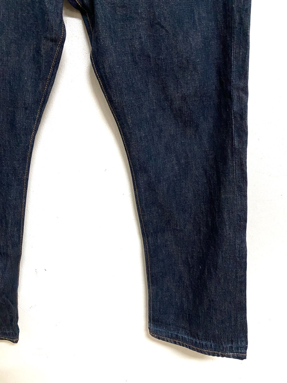 A Bathing Ape Vtg Straight Cut Jeans Japan Made - 5