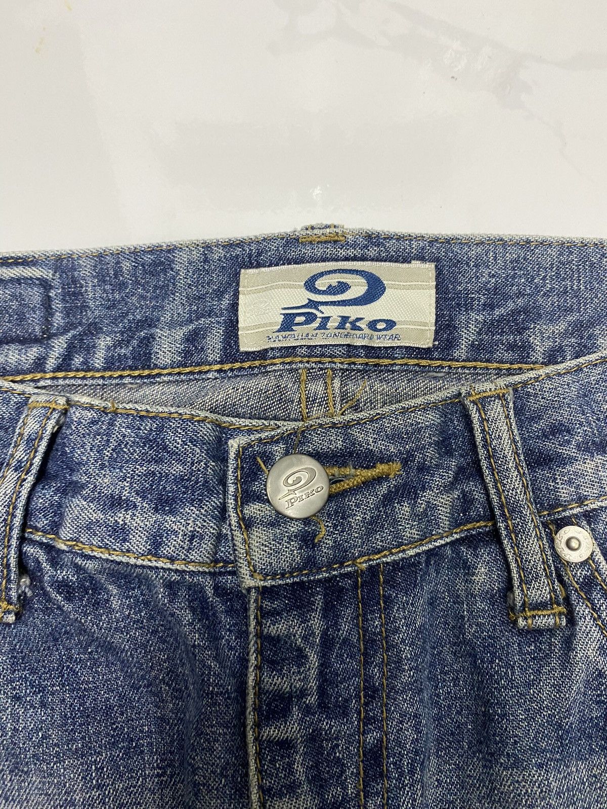 Vintage - 🔥PIKO HAWAIIAN BAGGY JEANS DISTRESSED DENIM JEANS - 7