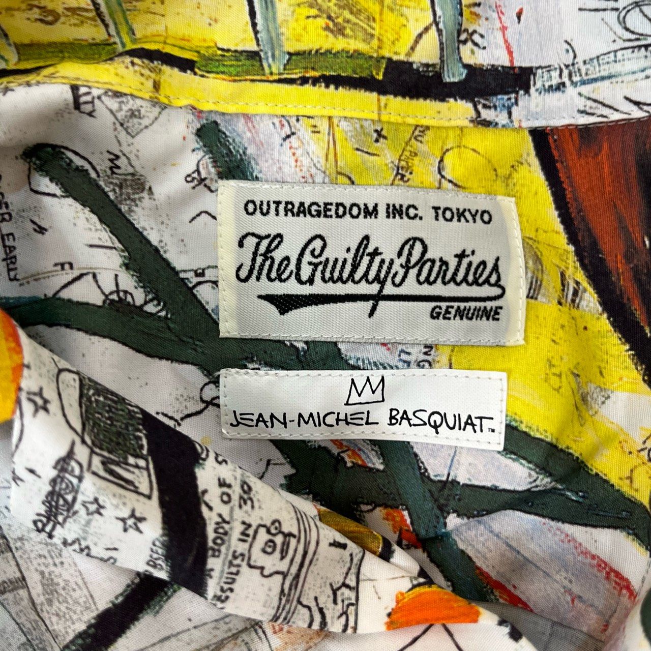 WACKO MARIA Jean-Michel Basquiat short-sleeved shirt - 3