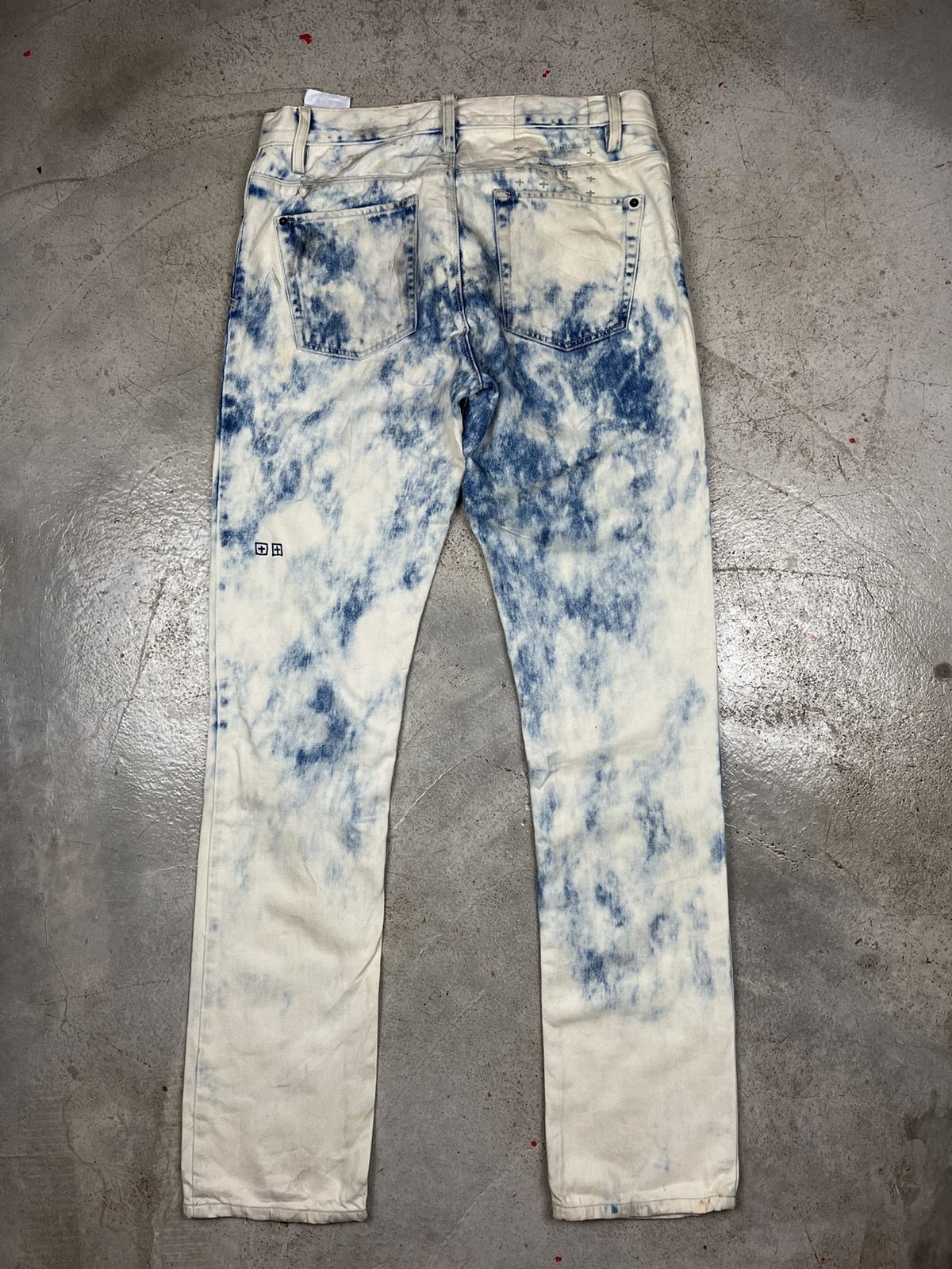 Nice Ksubi Gee Gee This Is England acid wash denim - 2