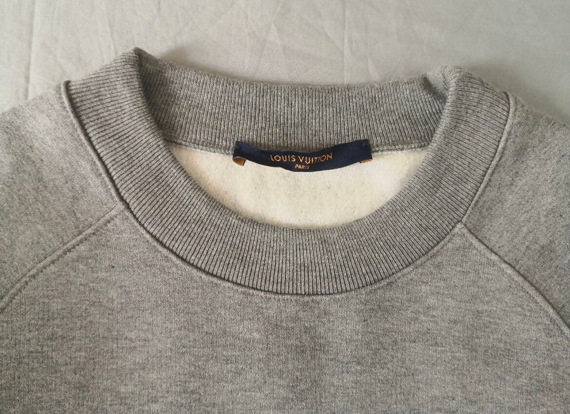 Heart printed crewneck sweatshirt - 3