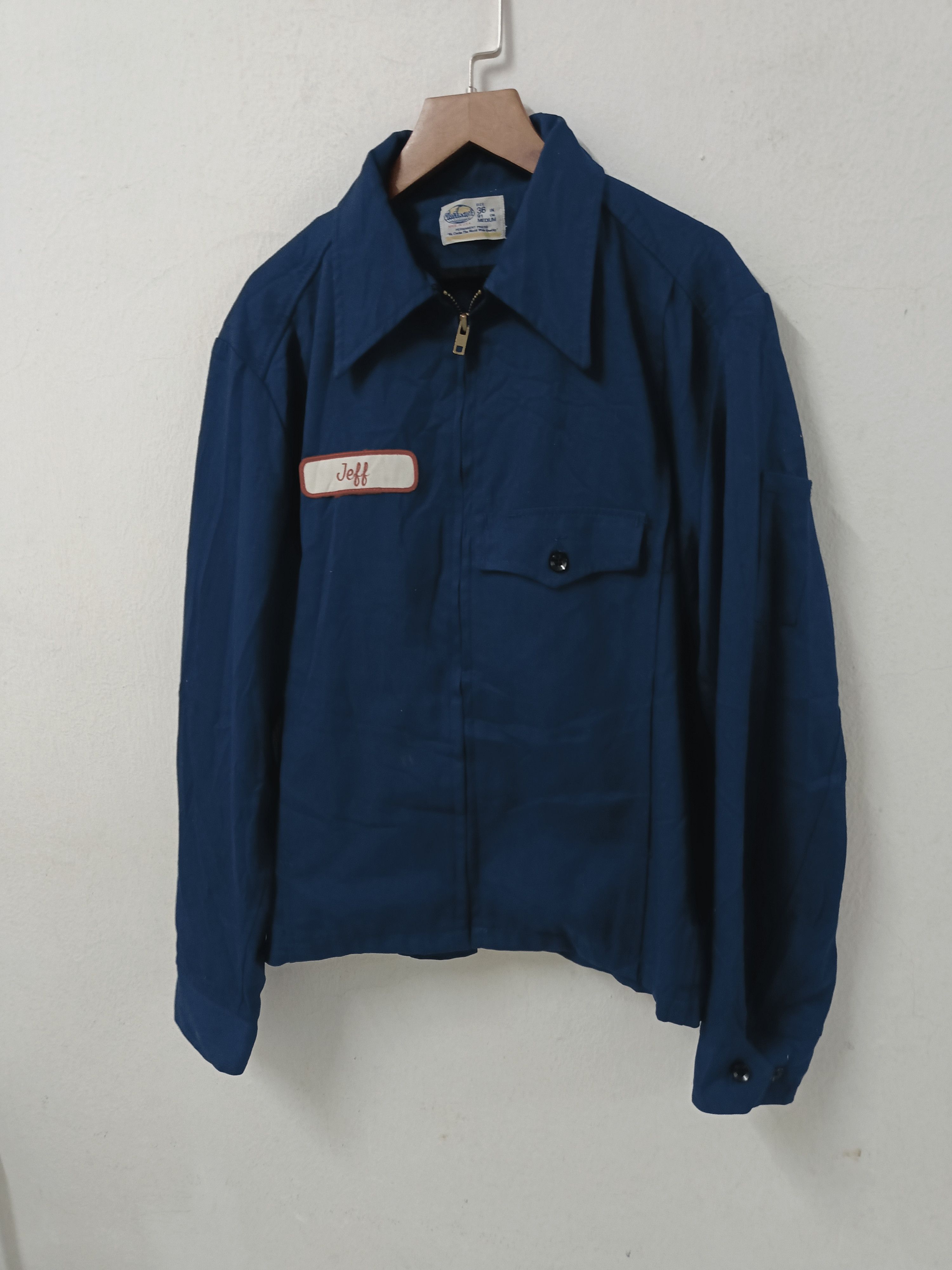 Workers - Vtg 80's Riverside Workwear Trucking co. - 2