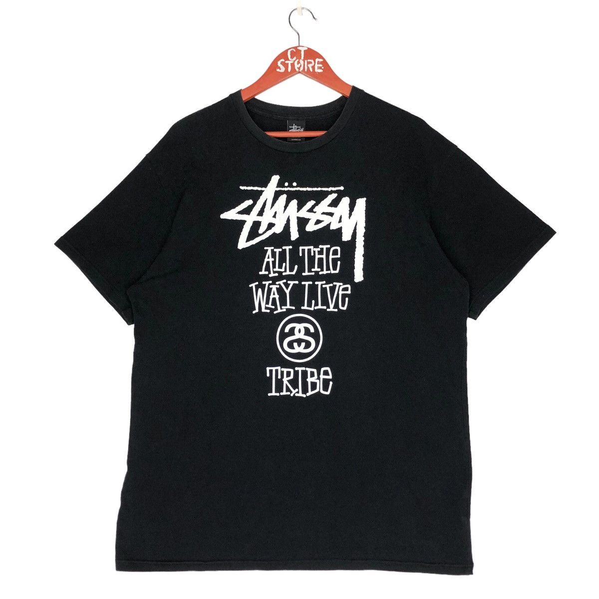 Stussy Big Logo T Shirt - 1