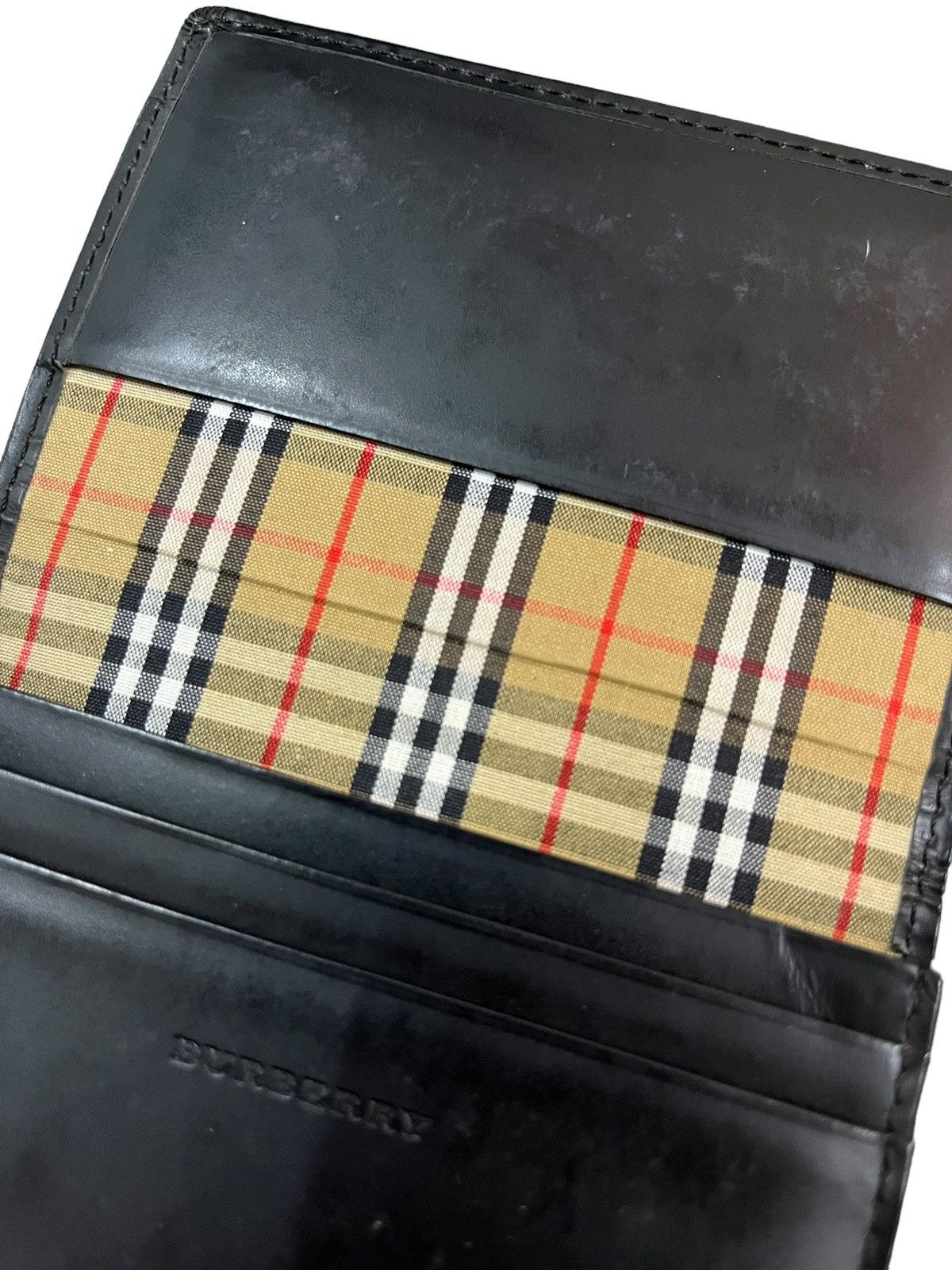 Burberry Leather Wallet Card Holder - 6