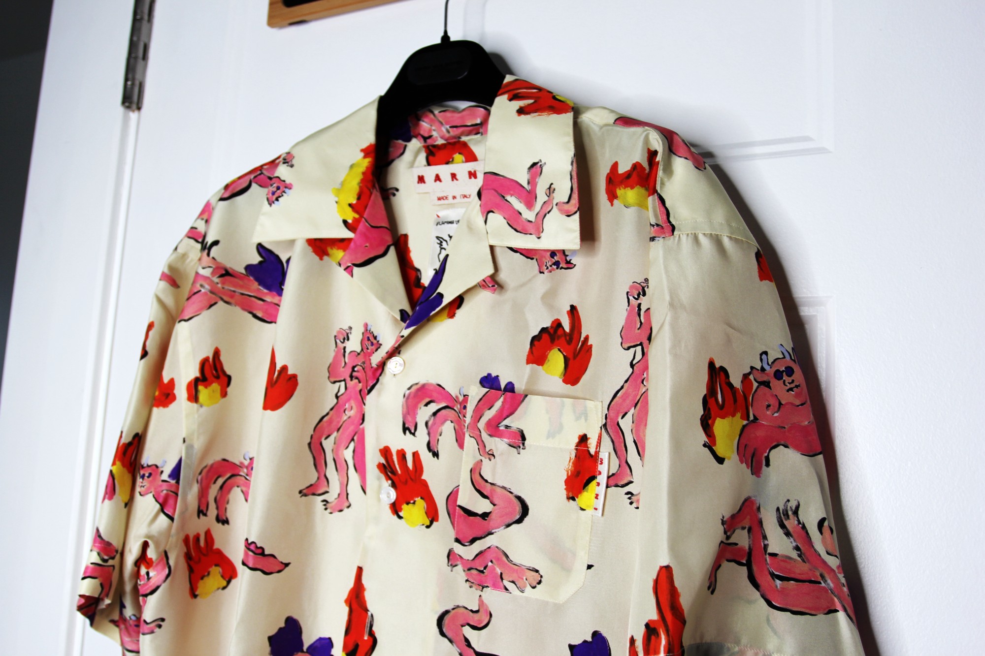 BNWT SS23 MARNI x FLAMINIA VERONESI DEVIL SHIRT 50 - 3
