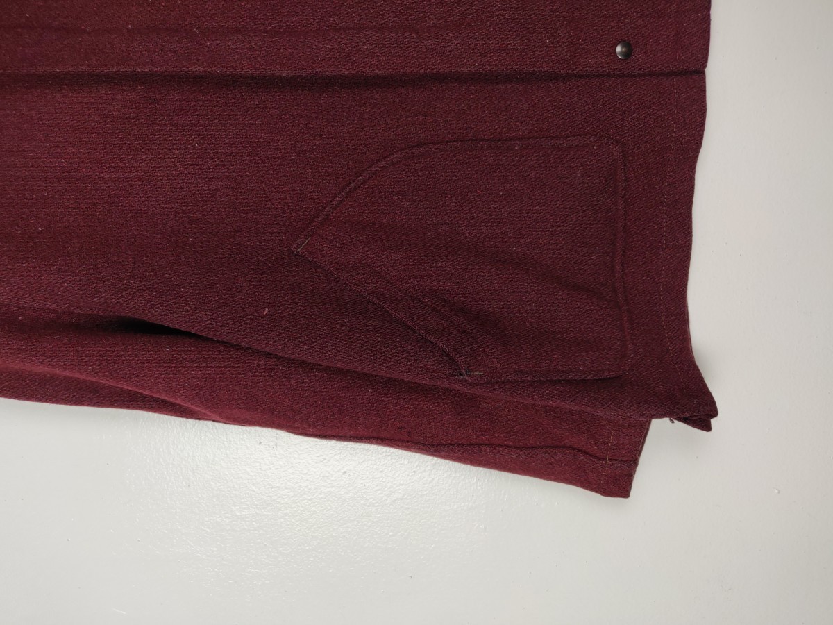 Made In Usa - 60s RAU Fastner Company Wool Hoodie Jacket - 4