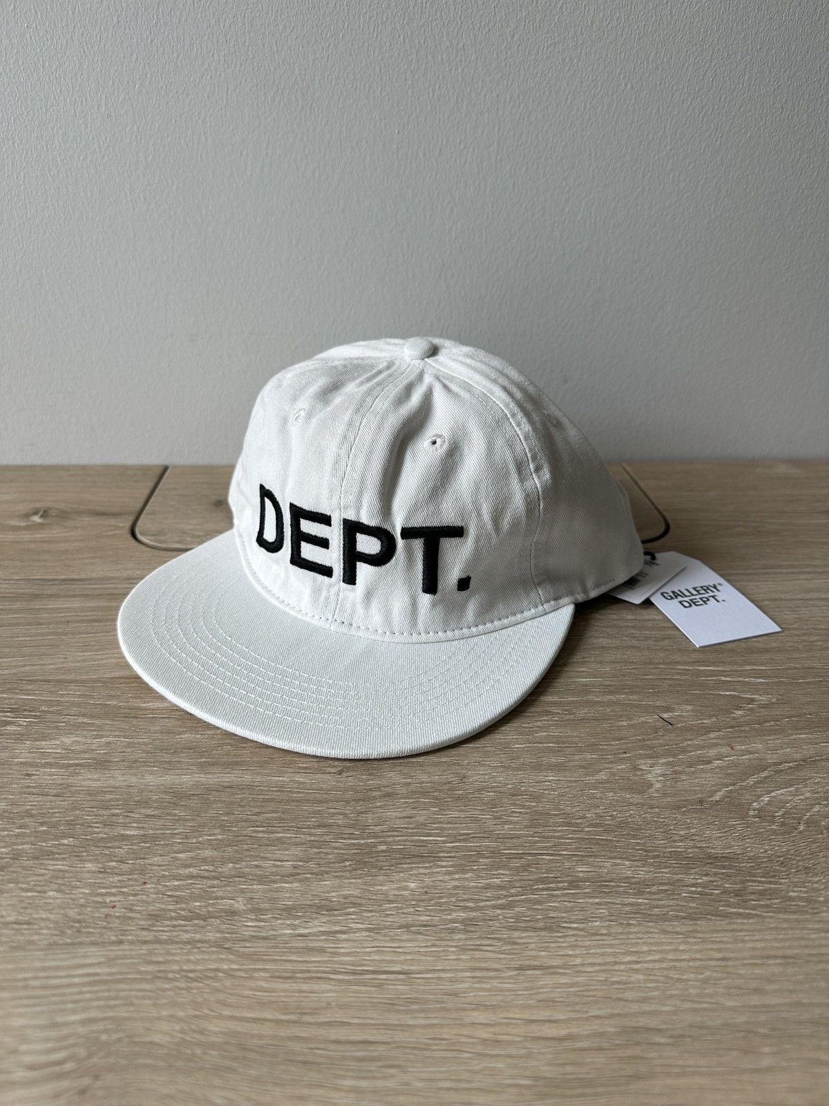 Gallery Dept. Logo Embroidered Hat White - 1