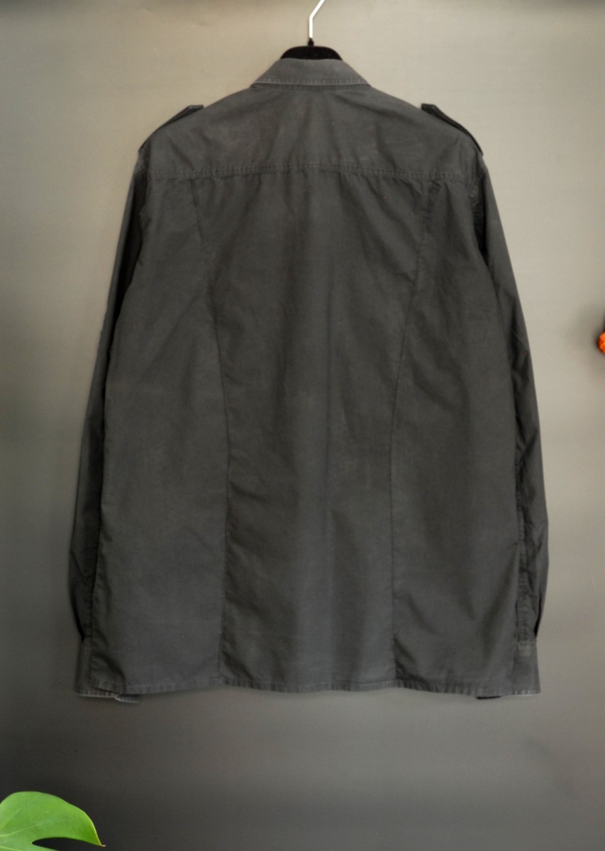Spring-Summer 2003 Black Military Shirt - 2