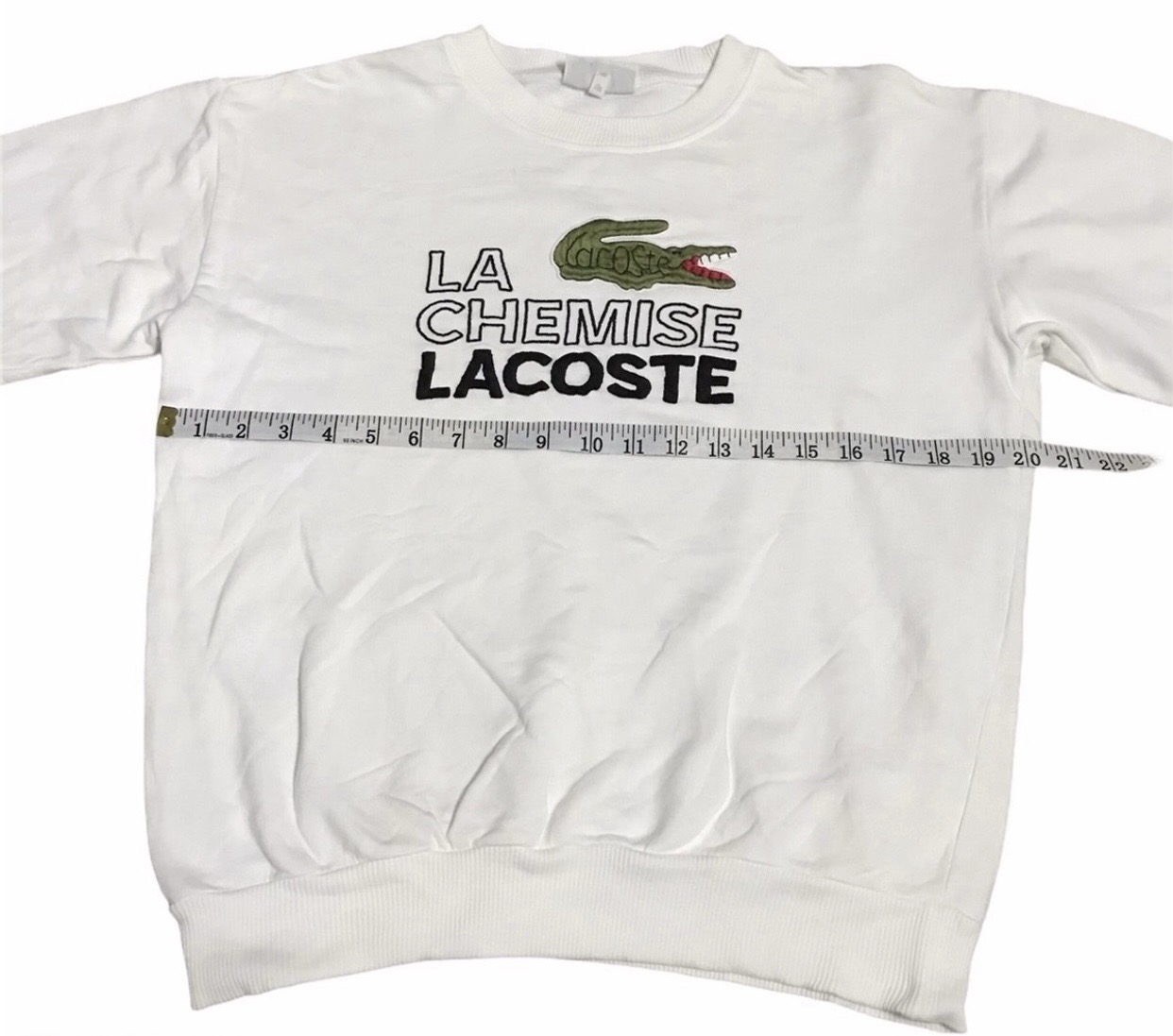 Lacoste Lacoste Towel Made In Japan Embroidery Logo