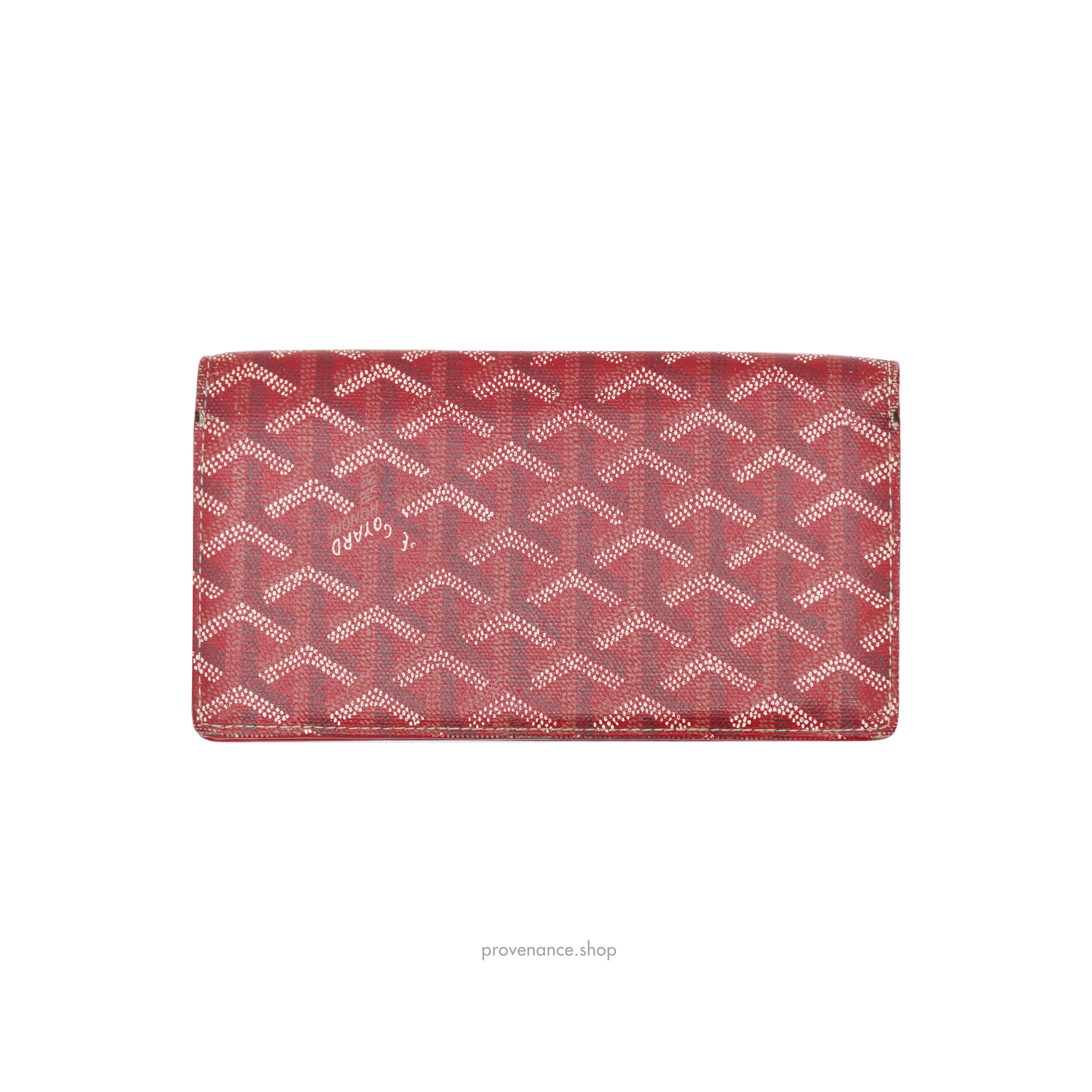 Richelieu Long Wallet - Red Goyardine - 3