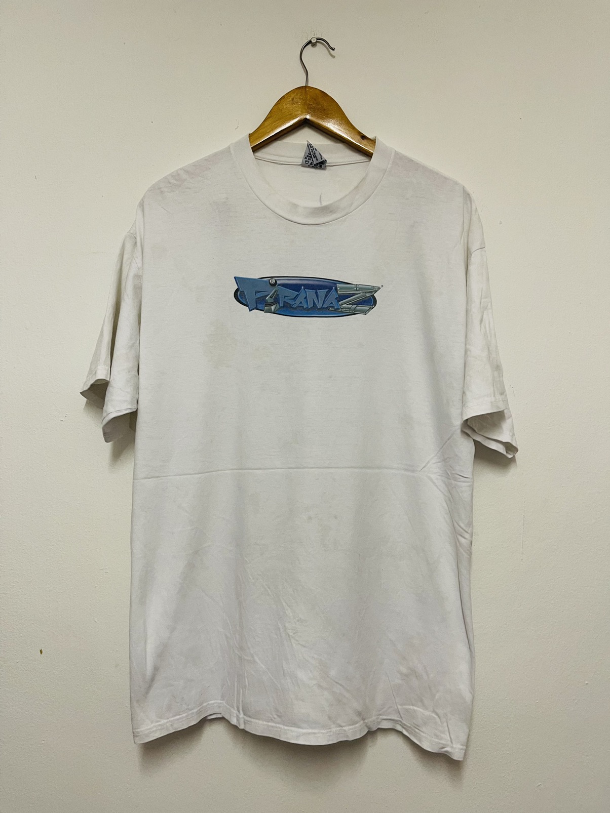 Vintage - Vintage Y2K PiranaZ 2001 Streetwear T-Shirt - 2