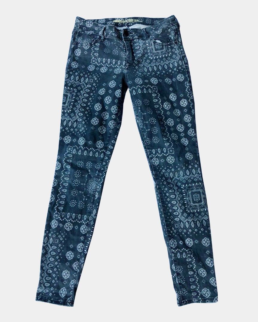 Old Navy - Final Drop-DELETE❌Paislee Fullprint Pattern Skinny Kapital - 1