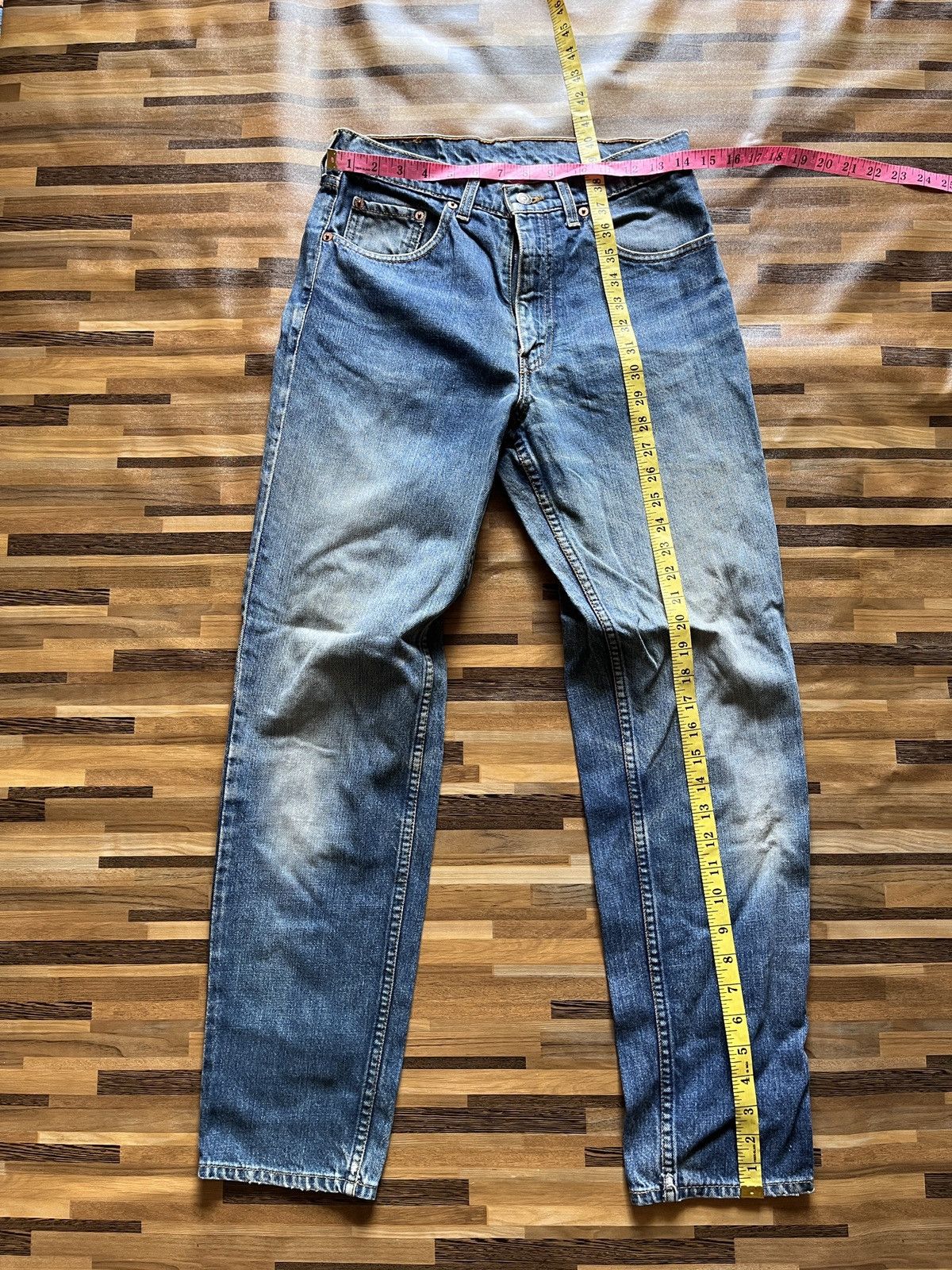 Vintage 1980s Levi's 603 Denim Jeans Straight Cut - 3