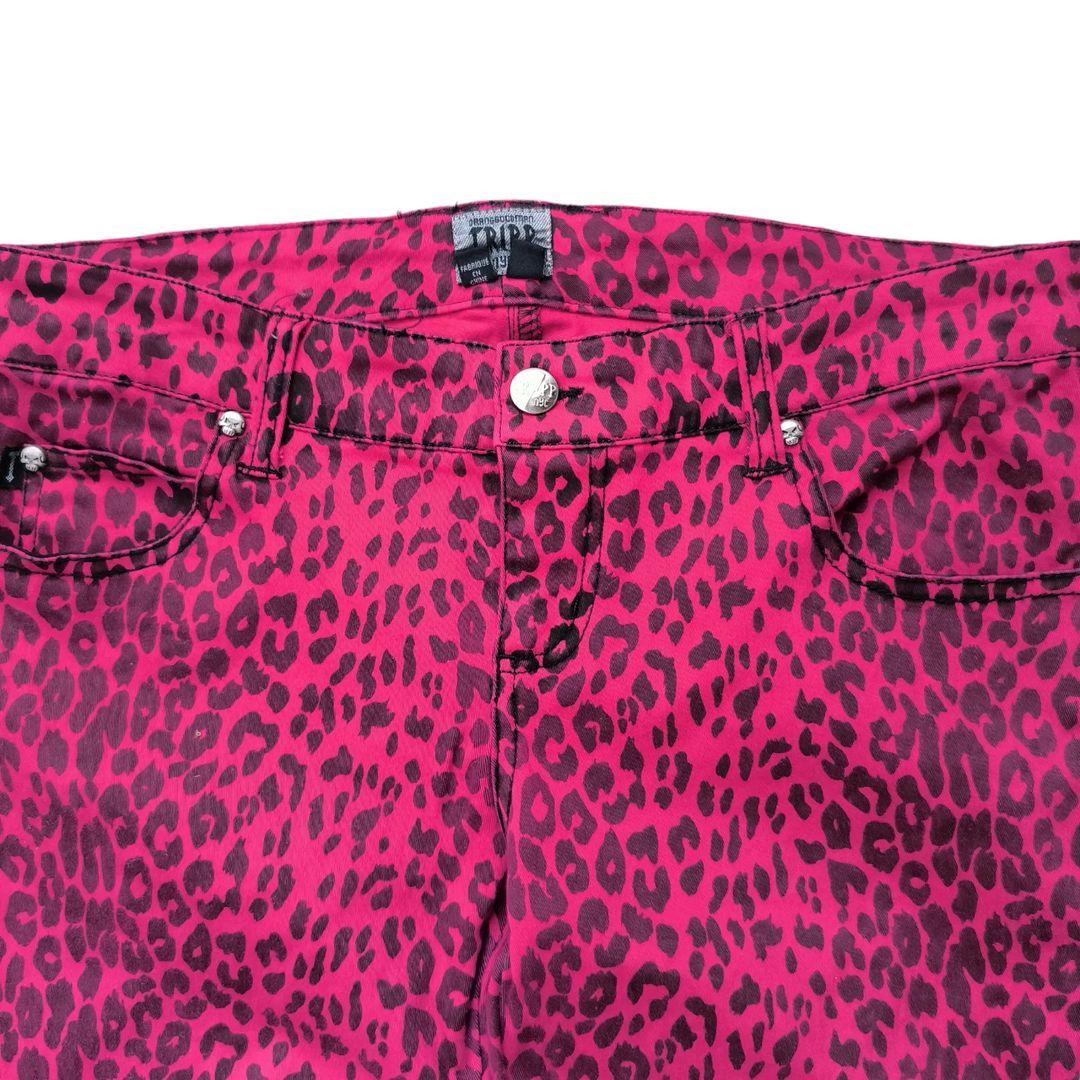 Tripp NYC Leopard Skinny Jeans - 2