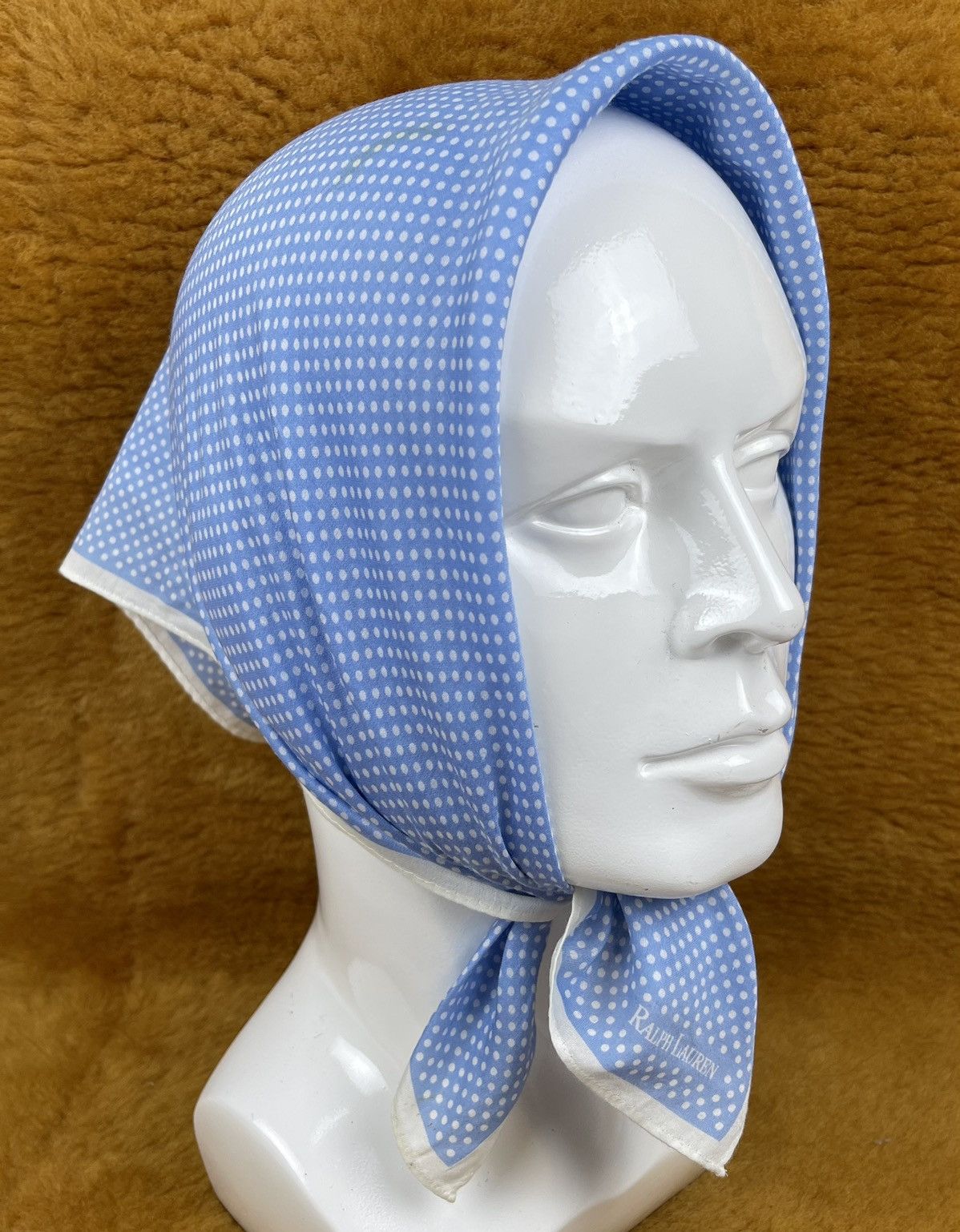 polka dot bandana handkerchief neckerchief scarf turban - 1