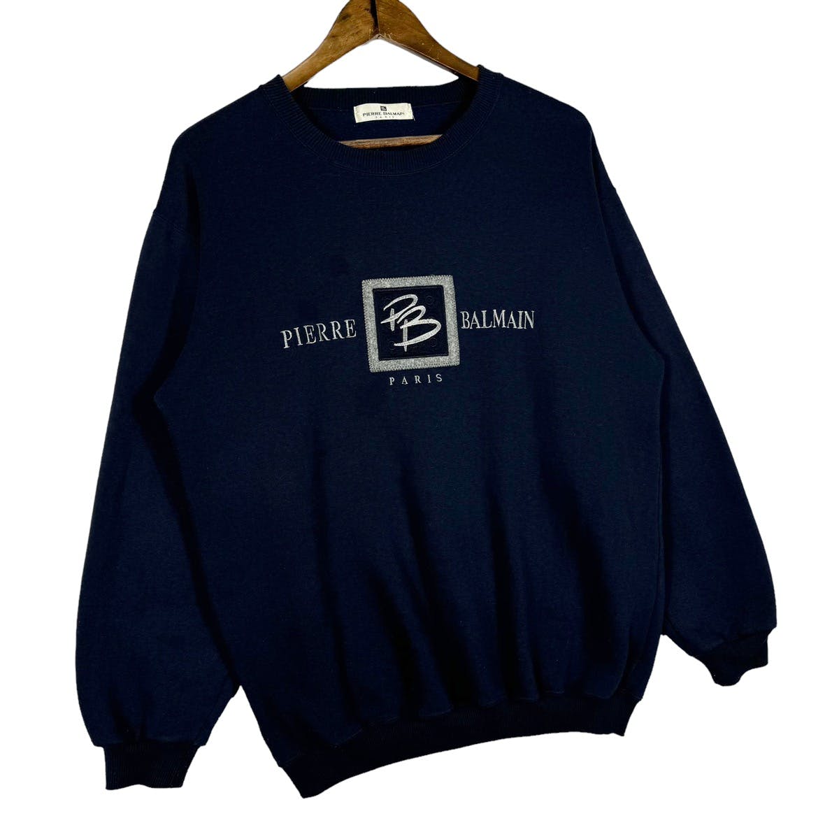 Vintage Pierre Balmain Fleece Sweatshirt Crewneck - 3