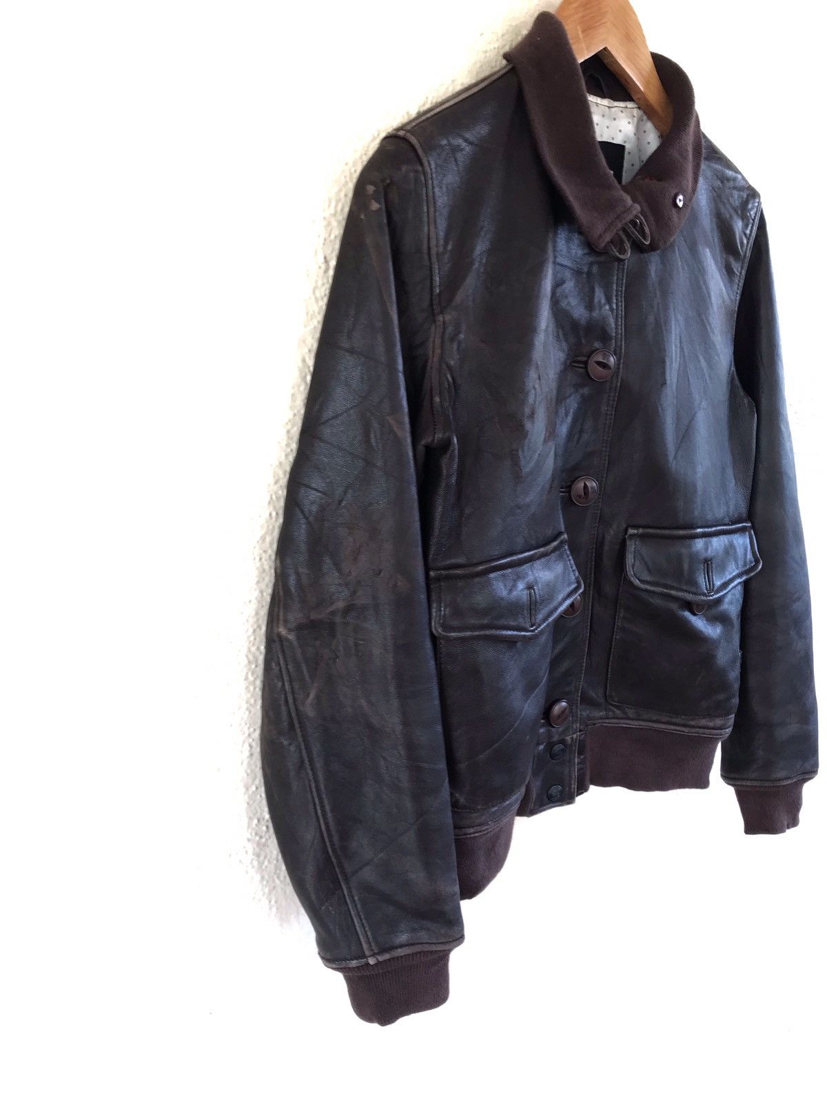 Neighborhood Leather Jacket - 3