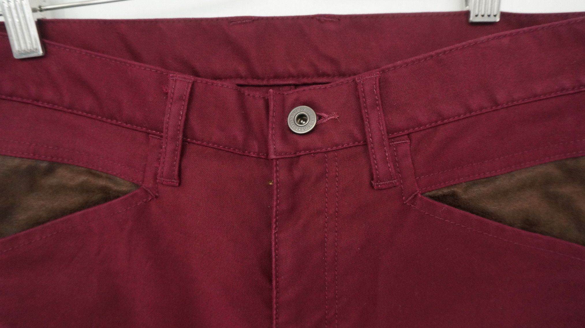 Japanese Brand - HolyFlare 💥 DIFFERENT EDGE RUPERT Burgundy Hourglass Pants - 8