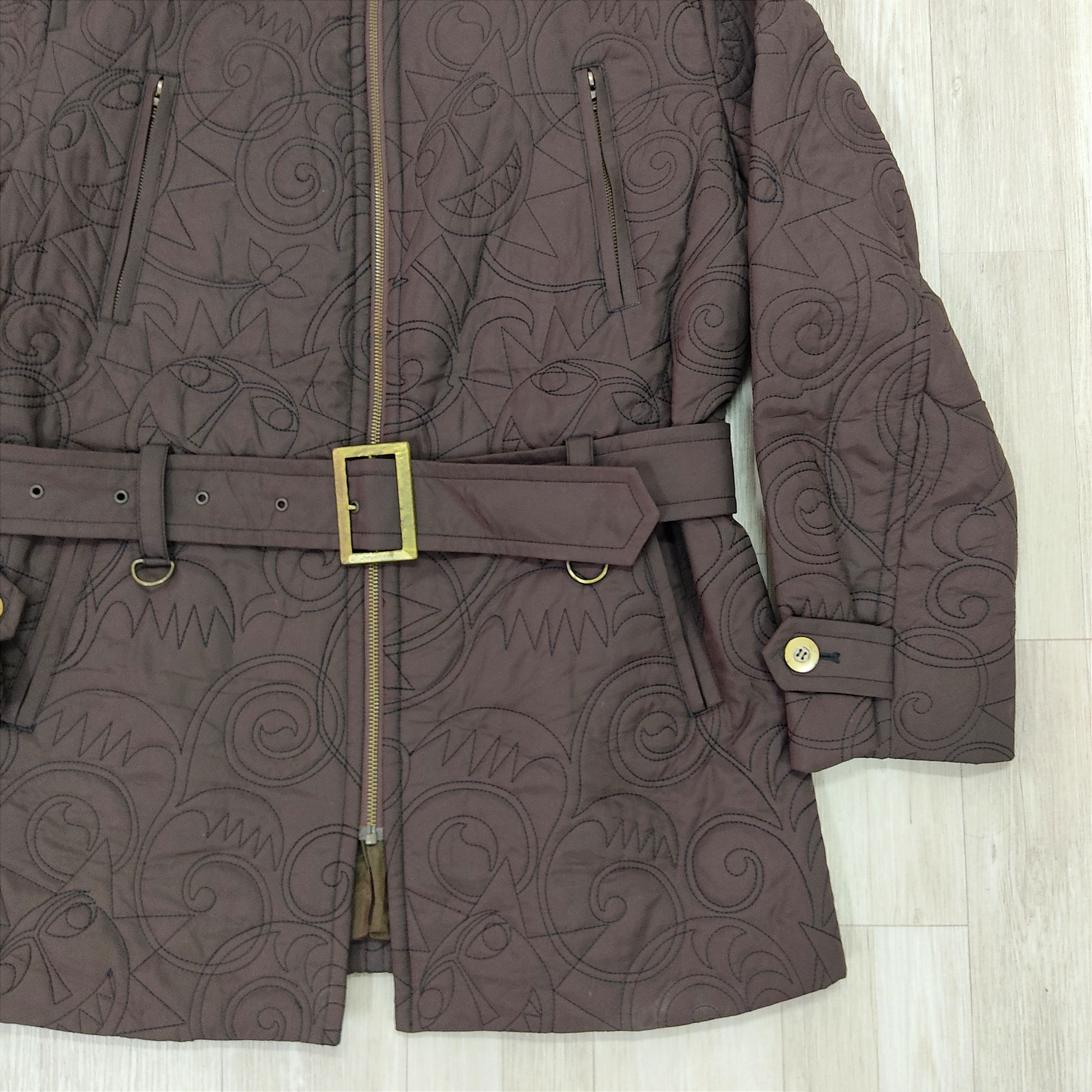 Designer - YOSHIYUKI KONISHI Ficce Uomo AOP Quilted Jacket - 4