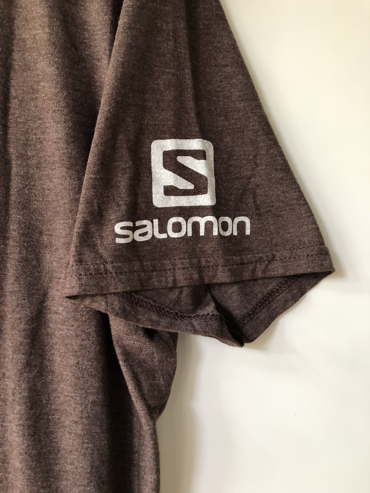 Salomon run dark brow shirt nice design - 3