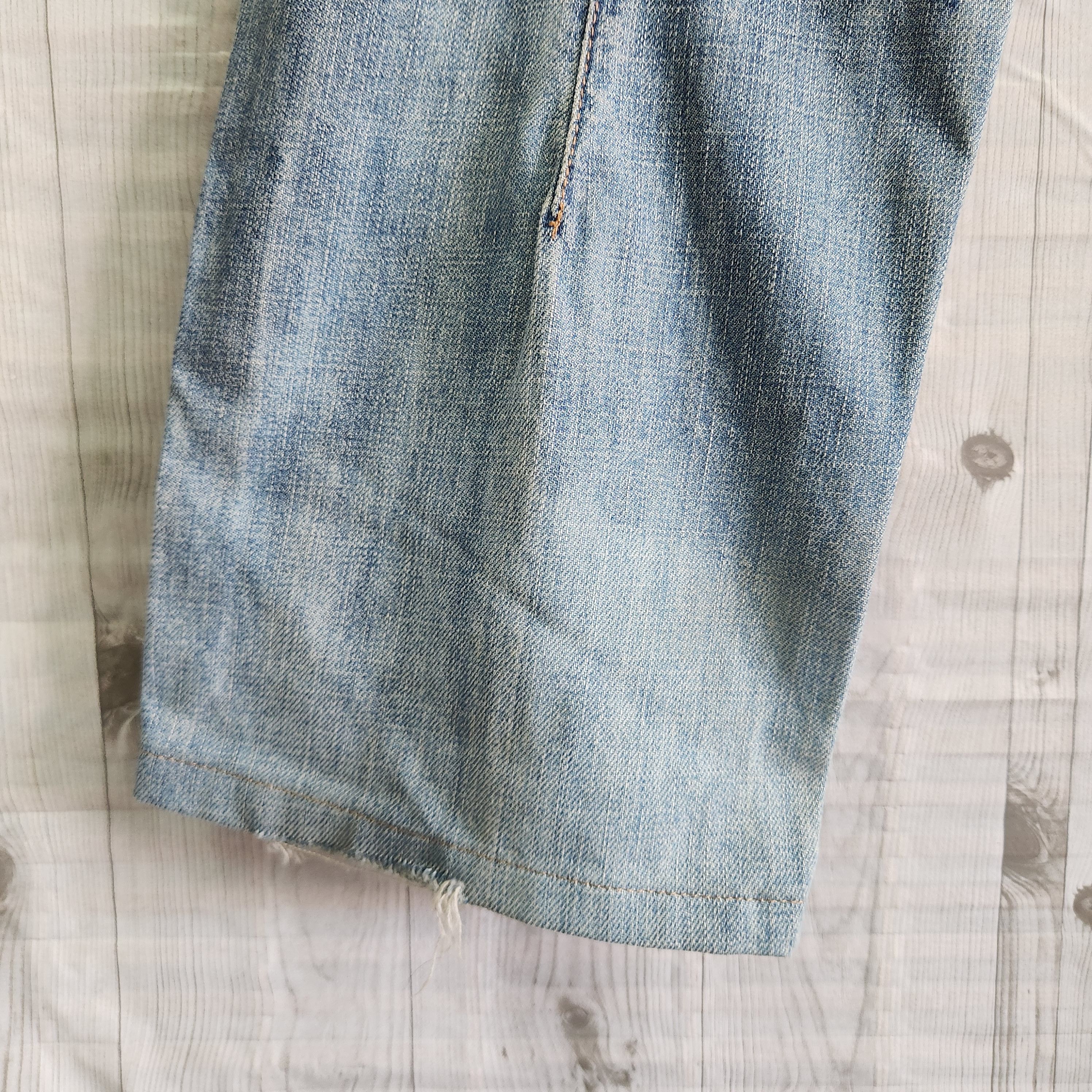 Italy Designer Casucci Distressed Denim Made In Italy - 8