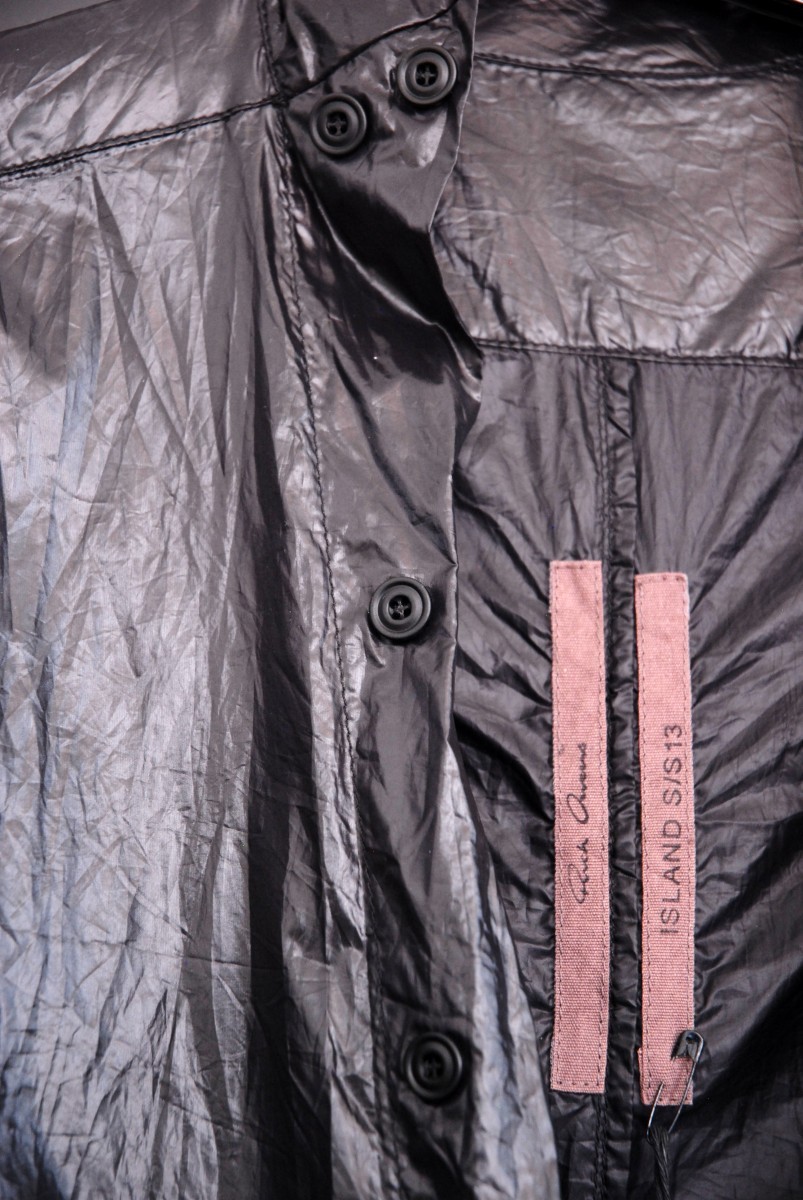 SS13 Black Megacowl Shirt - 4