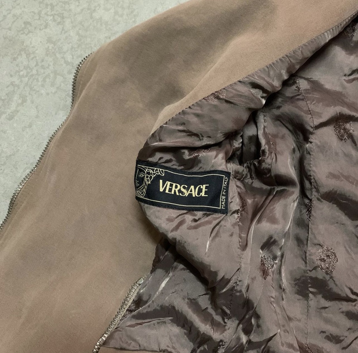 1990s Versace Buckle Biker Jacket - 7