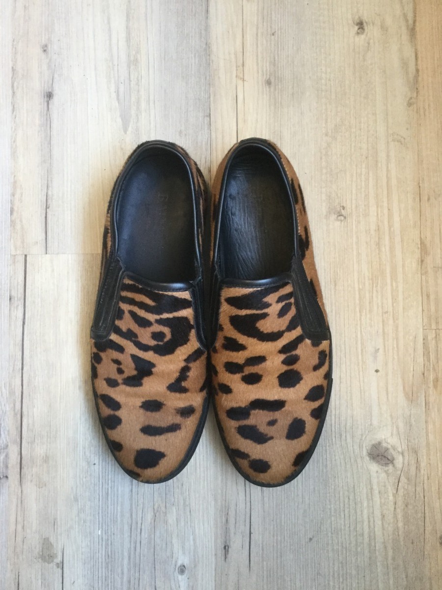 GRAIL! Leopard slip-on sneakers.Like Gucci or Saint Laurent - 1