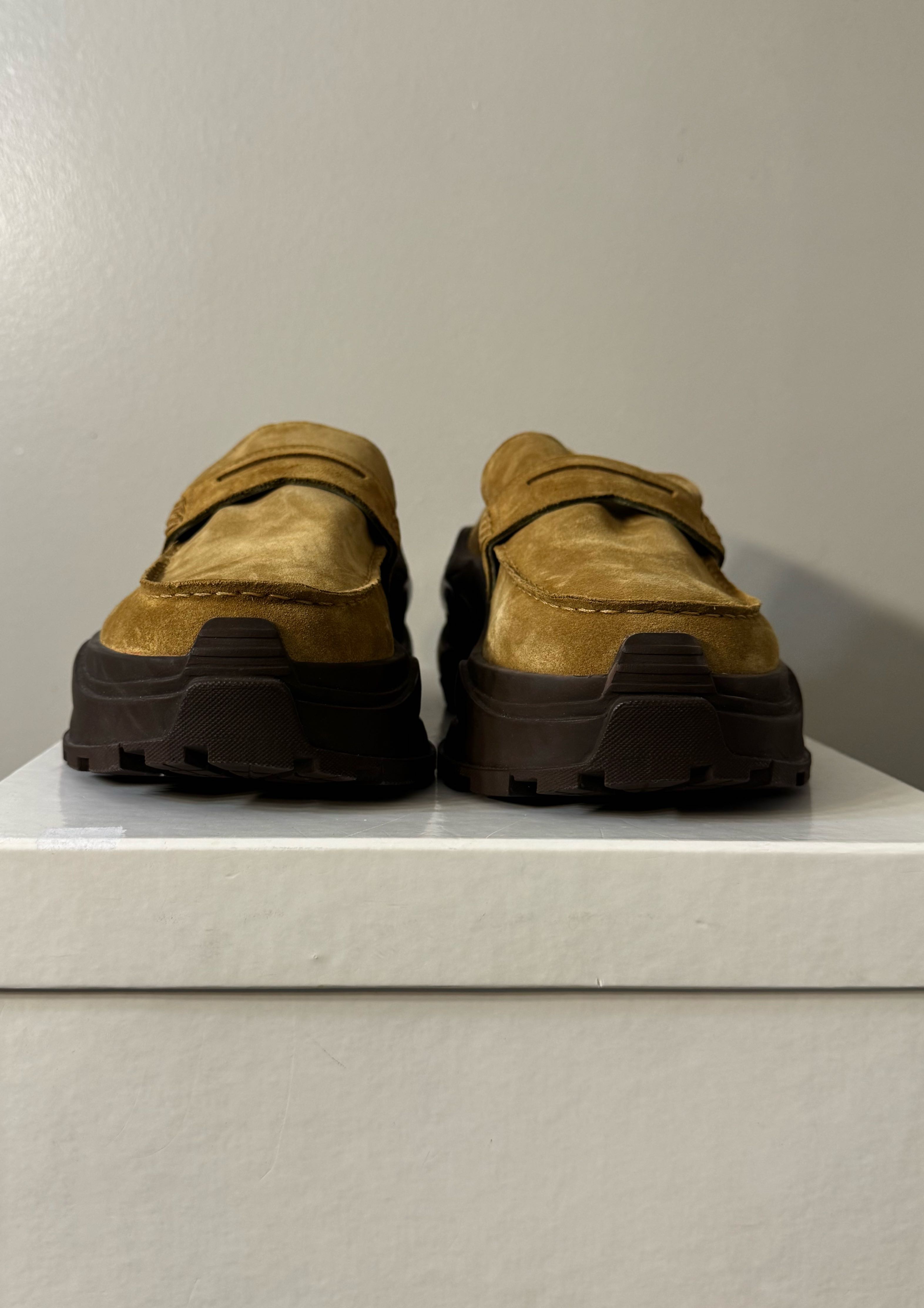 Chunky Sole Loafers - 7