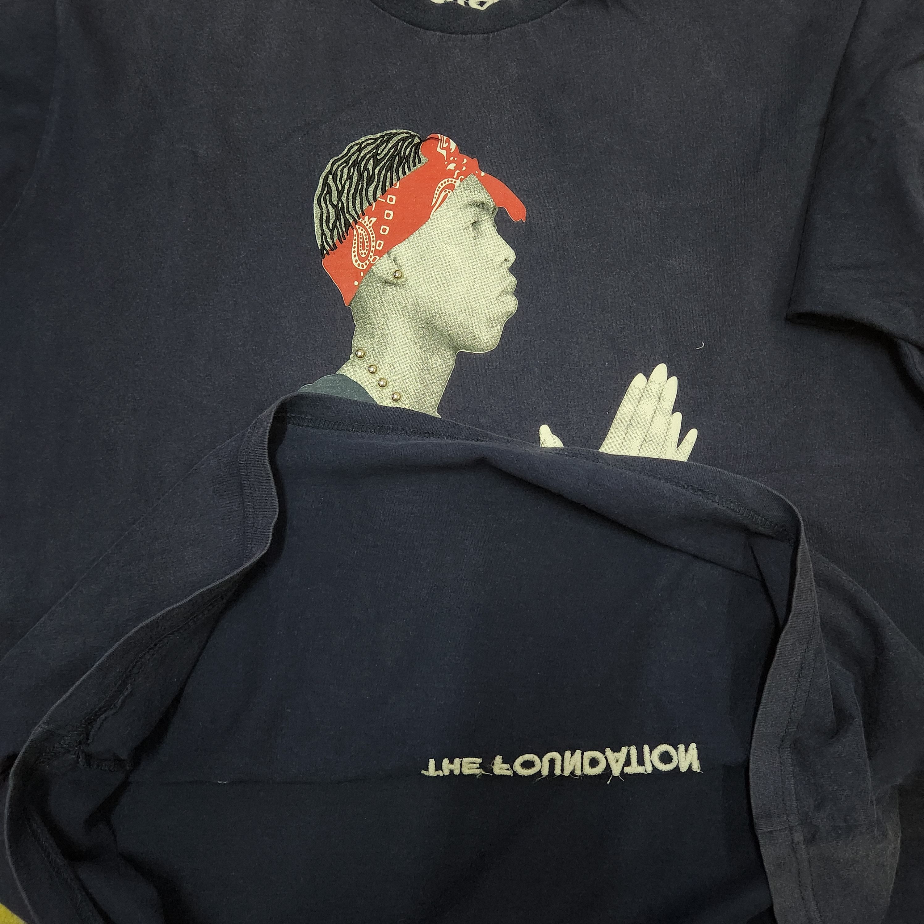 Japanese Brand - Tupac Shakur Rap Tees PNB Nation The Foundation TShirt - 9