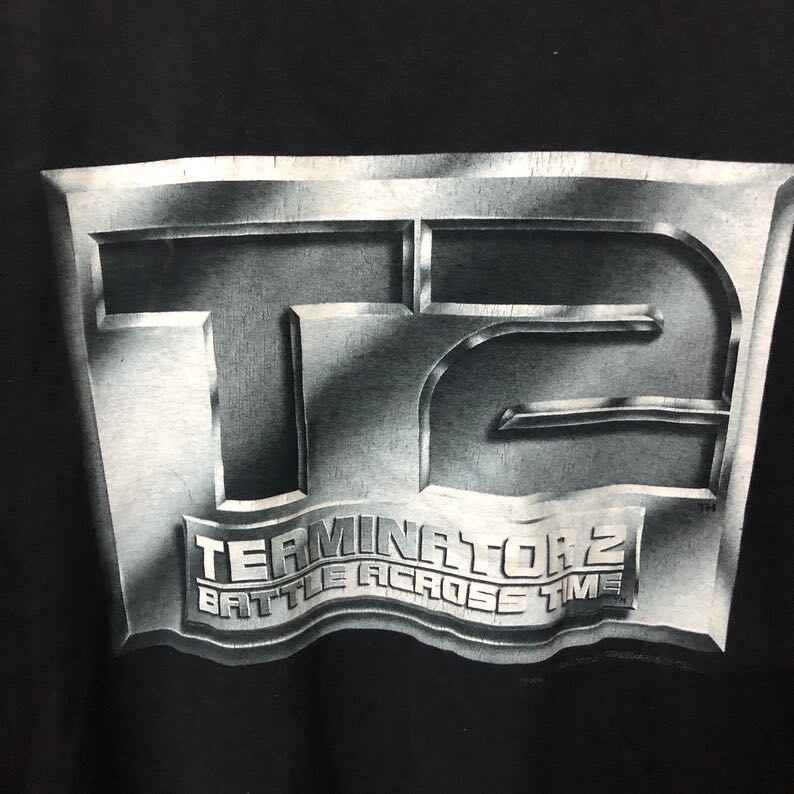 Vintage - Vintage Terminator 2 T2 Movie Universal Studios T-Shirt - 2