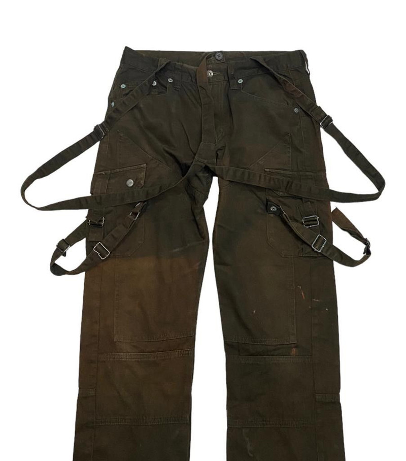 MULTI POCKET BONDAGE CARGO PANTS TRAVIS SCOTT STYLE SEMANTIC - 1