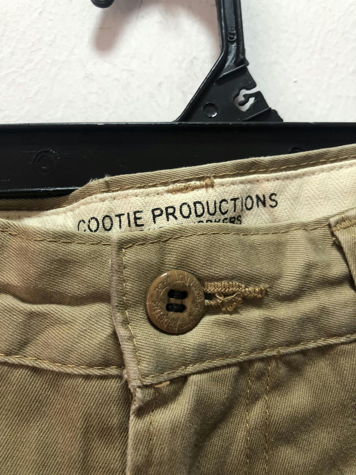 COOTIE PRODUCTIONS Pants Garment Workers Hand Made Japan - 3