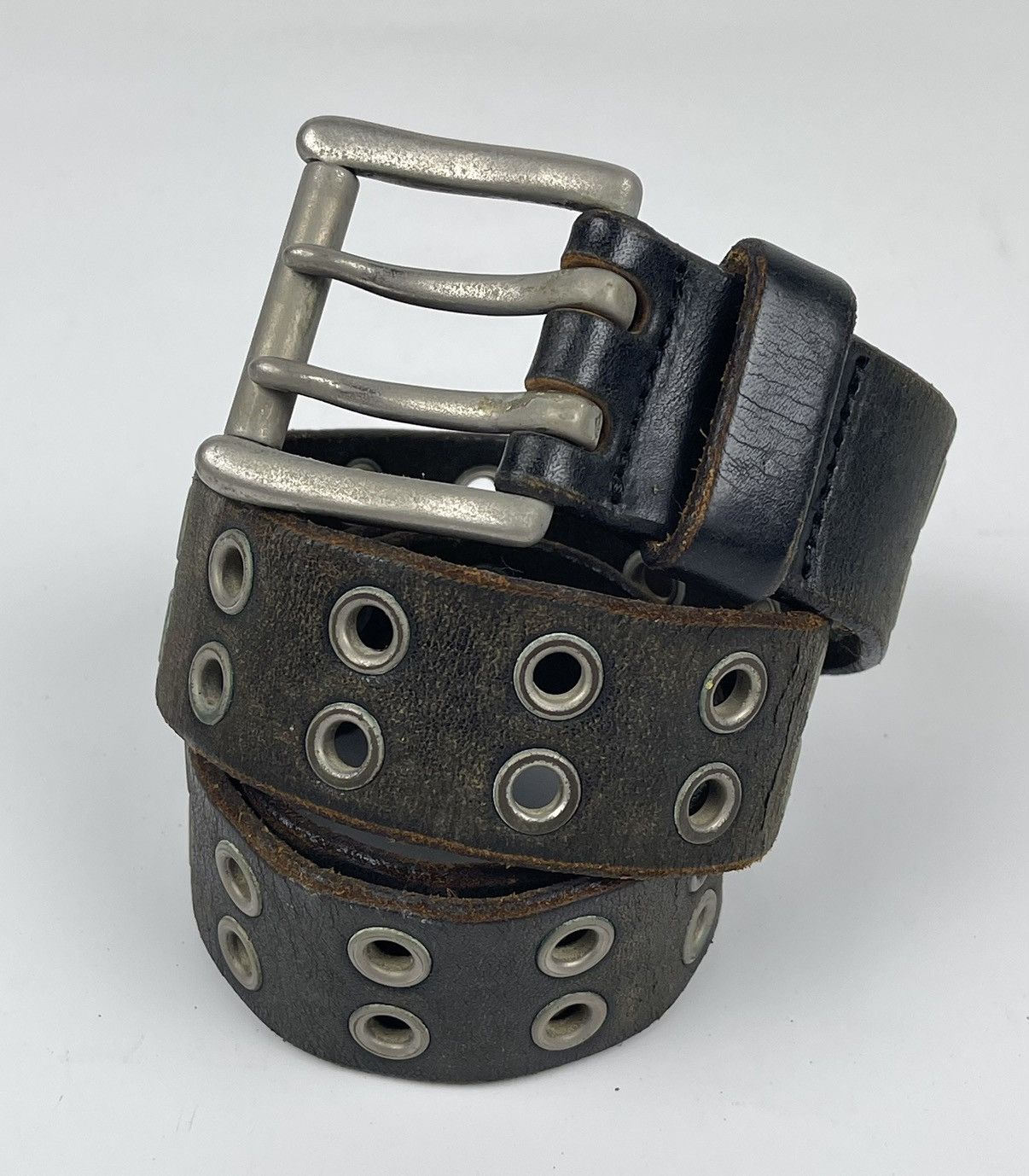 Japanese Brand - studded leather belt tc22 - 1