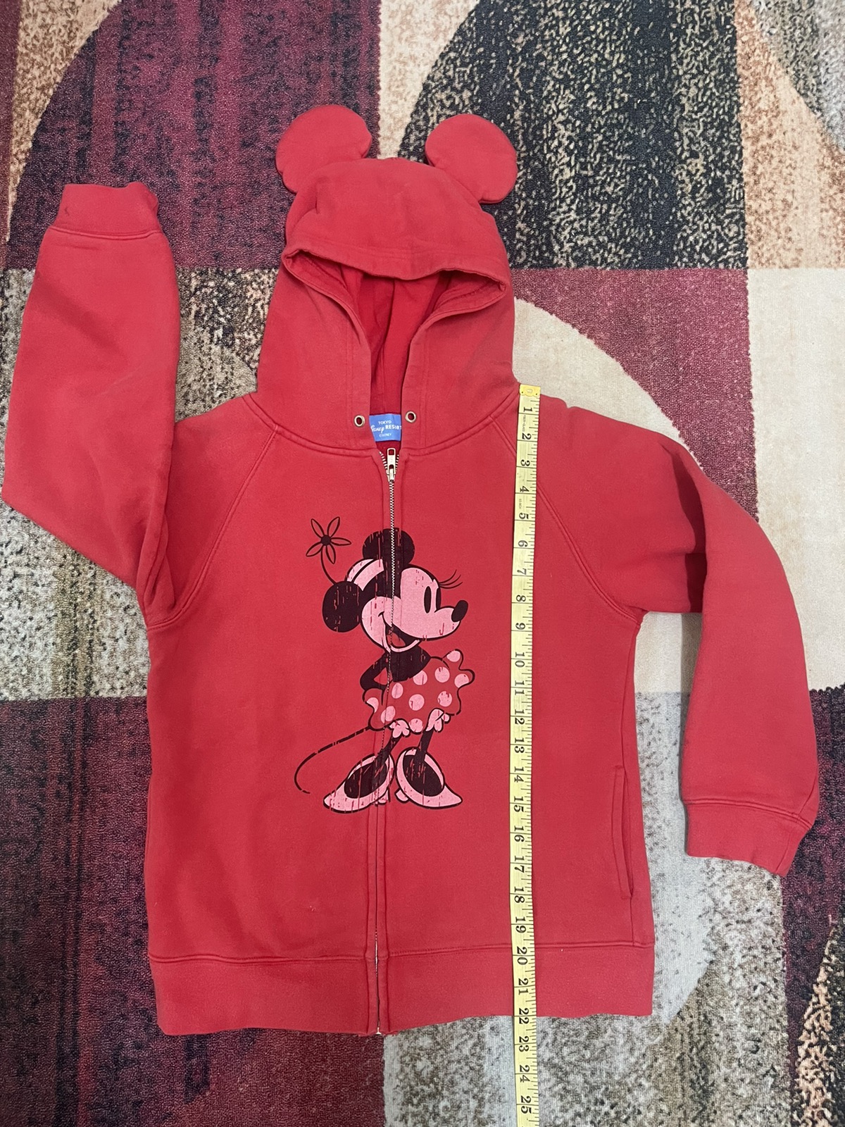 Mickey Mouse - Minnie / Disney Zip Up Hoodie Japan Designer / Streetwear - 3