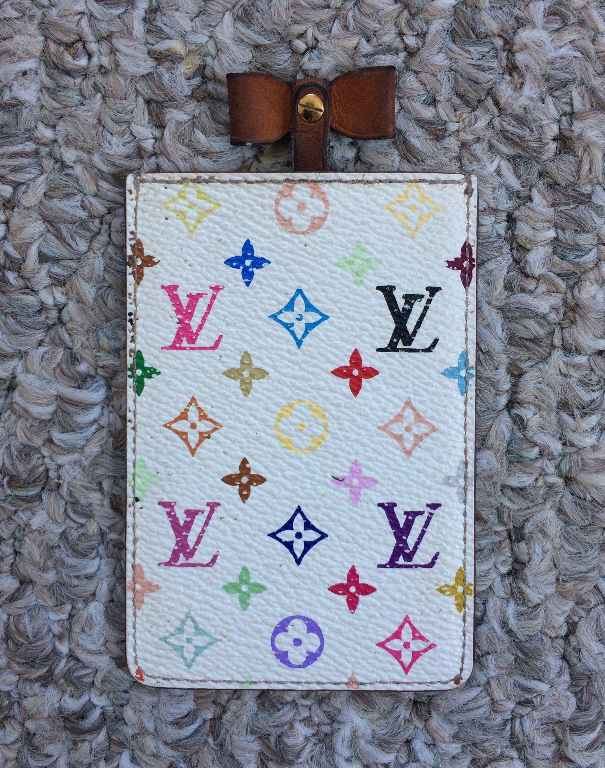 S/S 2003 Vuitton x Murakami Monogram Card Holder+Mirror - 3